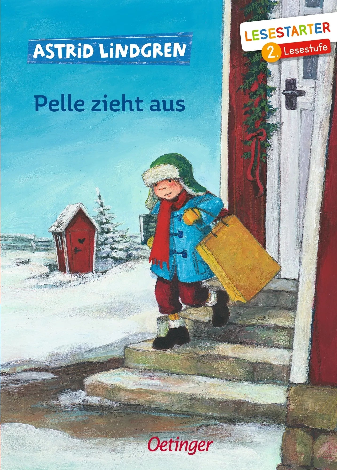 Buchcover von 'Pelle zieht aus' - Gebundene Ausgabe von Astrid Lindgren