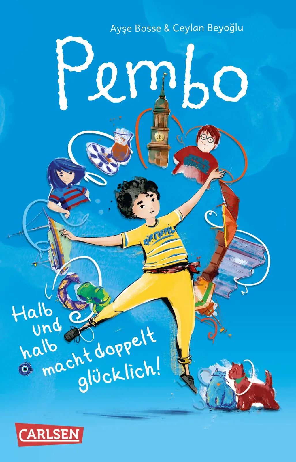 Buchcover von 'Pembo – Halb und halb macht doppelt glücklich!' - Taschenbuch von Ayse Bosse