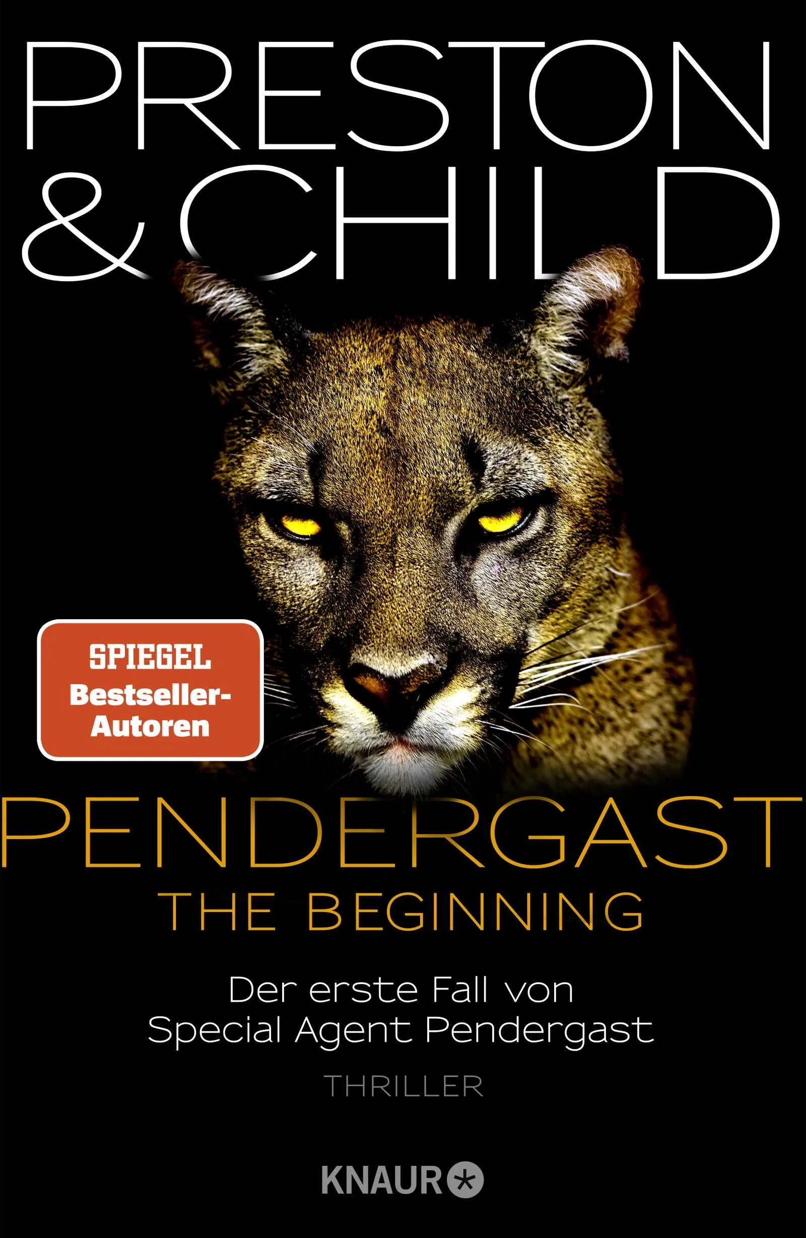 Cover: PENDERGAST – The Beginning (Hardcover) von Douglas Preston