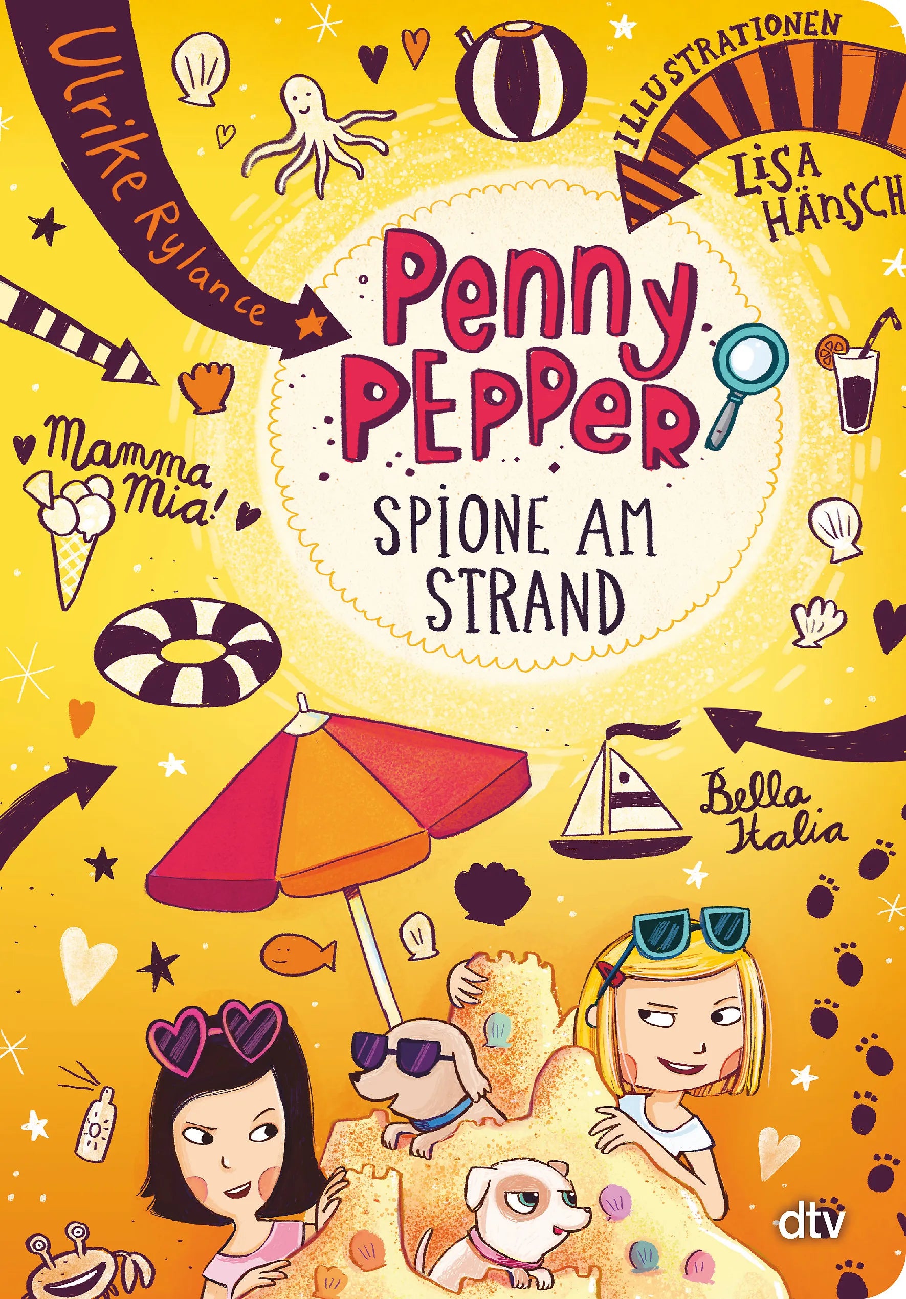 Buchcover von 'Penny Pepper - Spione am Strand' - Gebundene Ausgabe von Ulrike Rylance