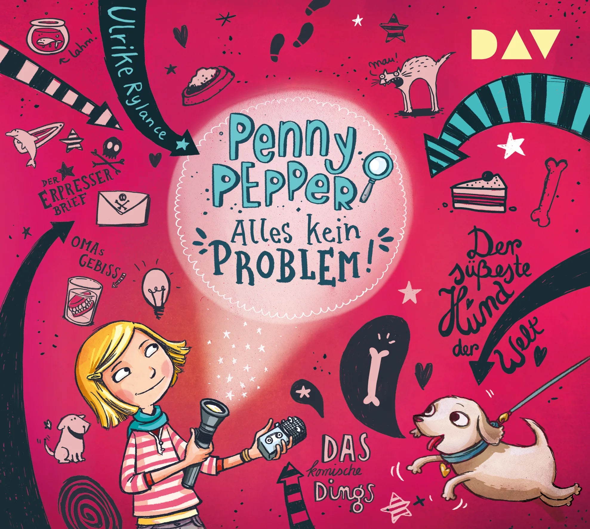 Buchcover von 'Penny Pepper – Teil 1: Alles kein Problem!' - Hörbuch (CD) von Ulrike Rylance