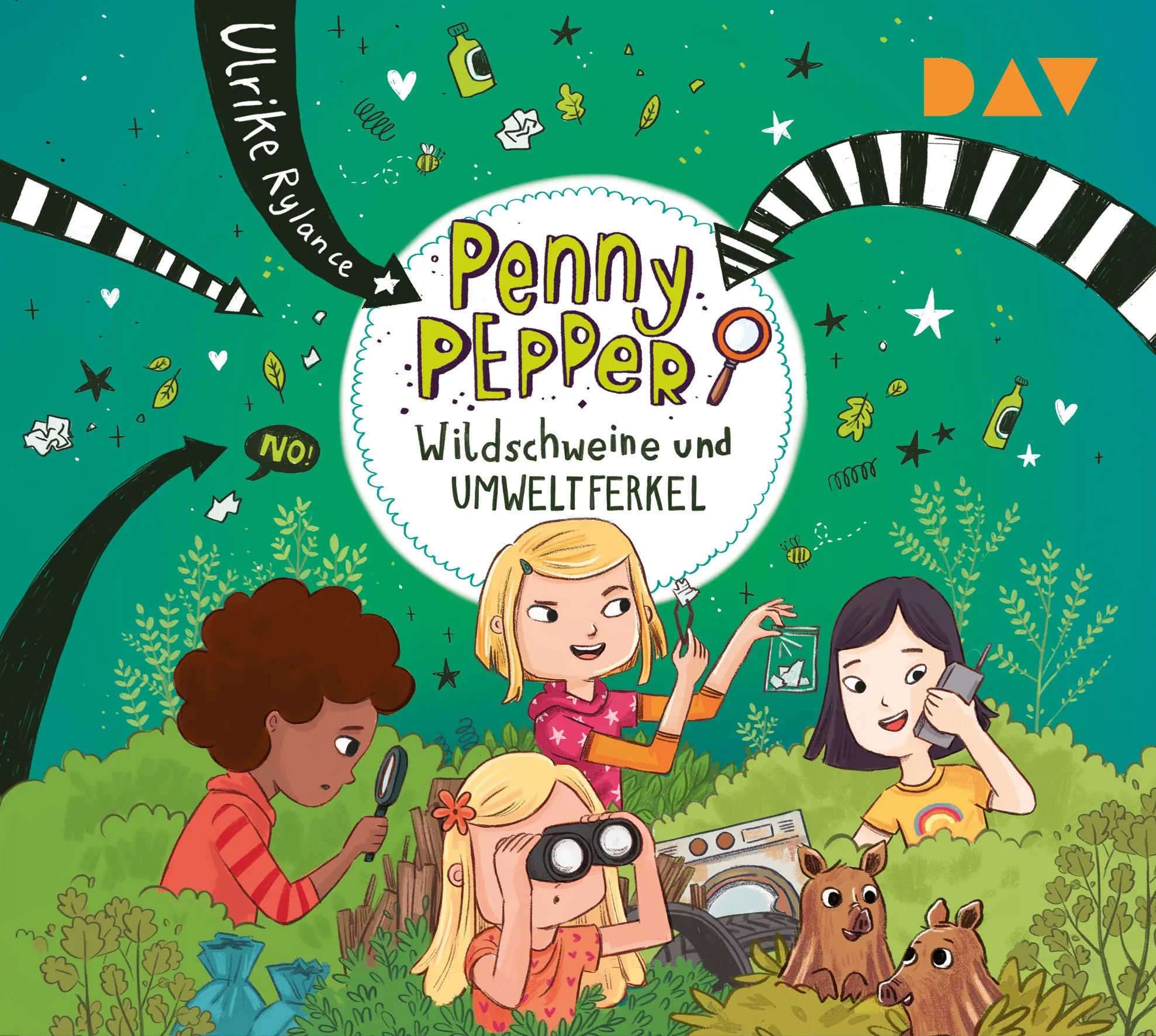 Buchcover von 'Penny Pepper – Teil 10: Wildschweine und Umweltferkel' - Hörbuch (CD) von Ulrike Rylance
