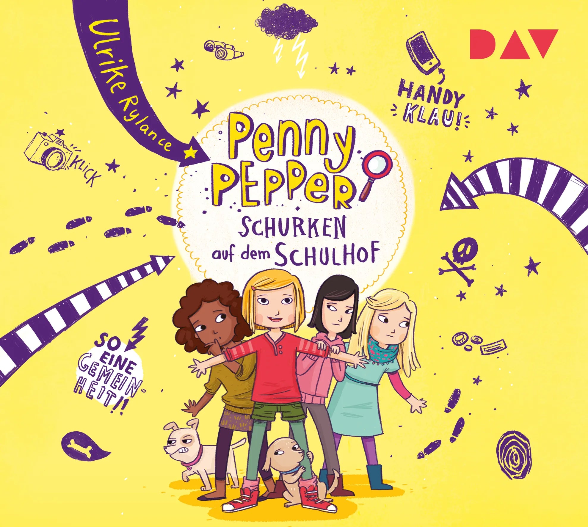 Buchcover von 'Penny Pepper – Teil 8: Schurken auf dem Schulhof' - Hörbuch (CD) von Ulrike Rylance