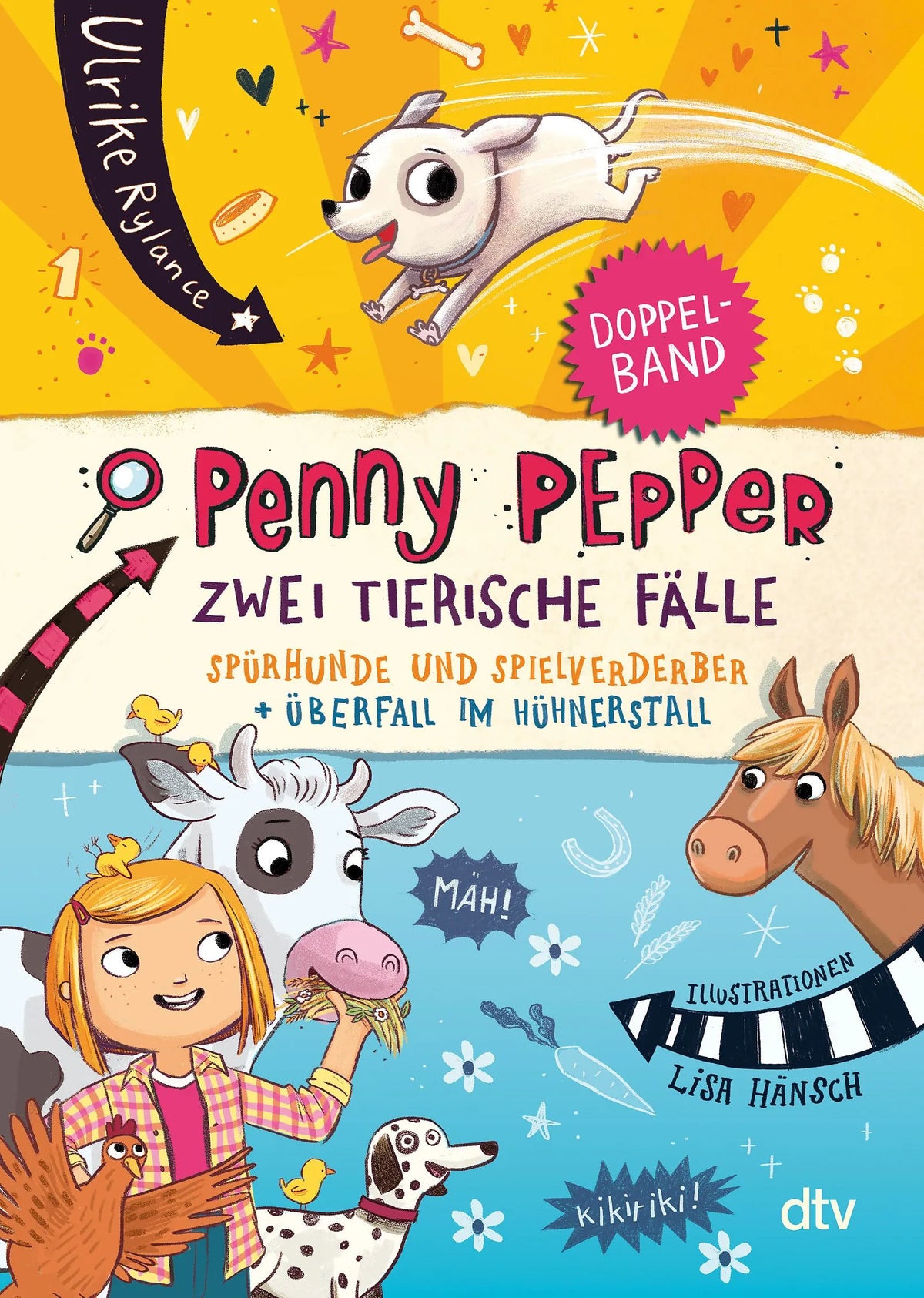 Cover: Penny Pepper – Zwei tierische Fälle (Taschenbuch) von Ulrike Rylance