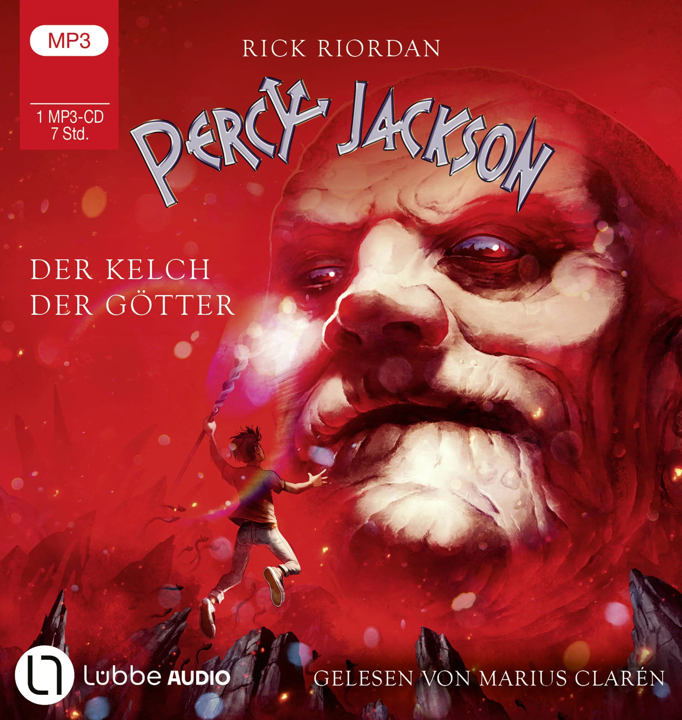 Buchcover von 'Percy Jackson - Teil 6' - Hörbuch (CD) von Rick Riordan