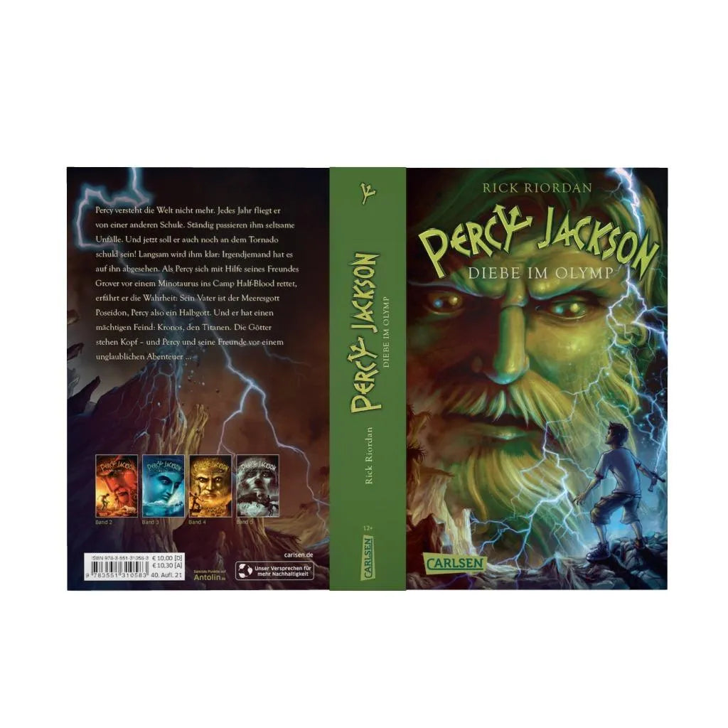 Produktansicht: Percy Jackson 1: Diebe im Olymp (Taschenbuch)