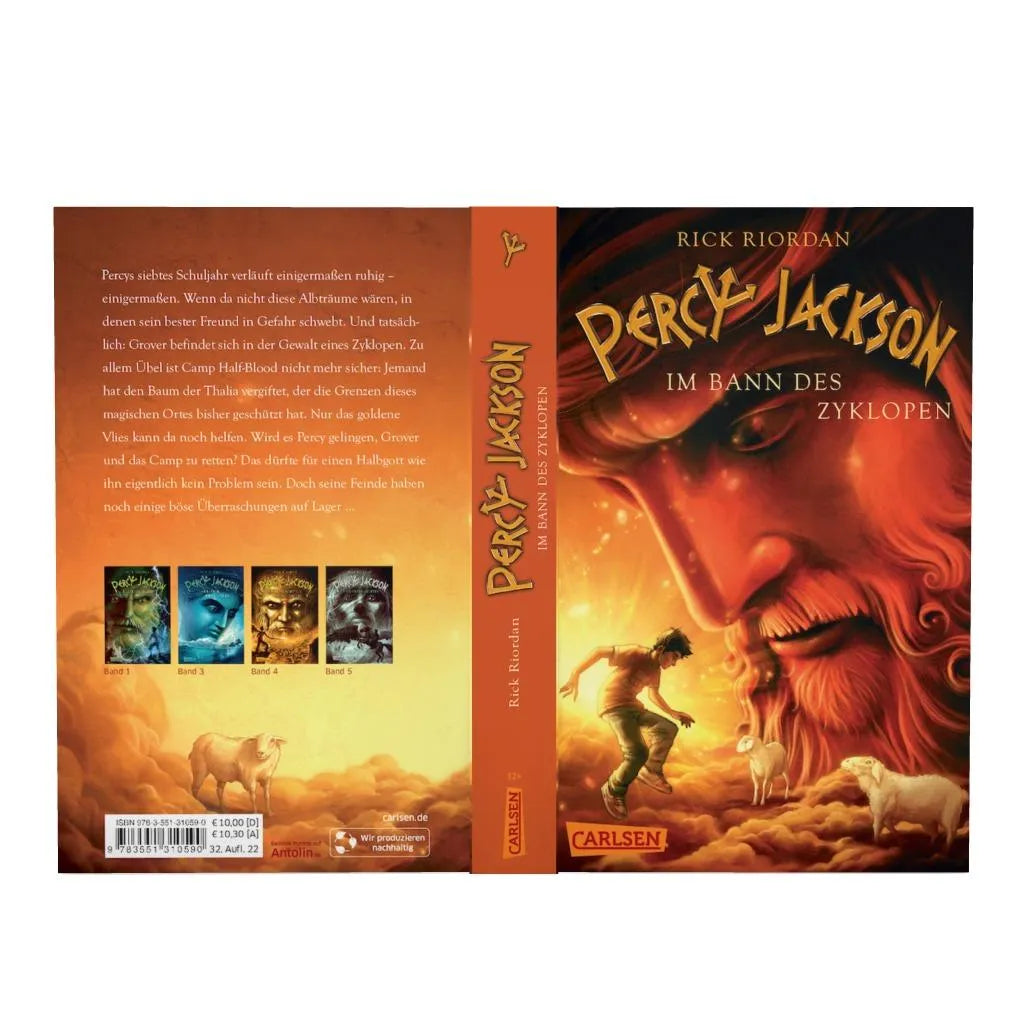 Produktansicht: Percy Jackson 2: Im Bann des Zyklopen (Taschenbuch)