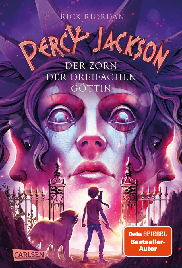 Cover: Percy Jackson 7: Der Zorn der dreifachen Göttin (Hardcover) von Rick Riordan
