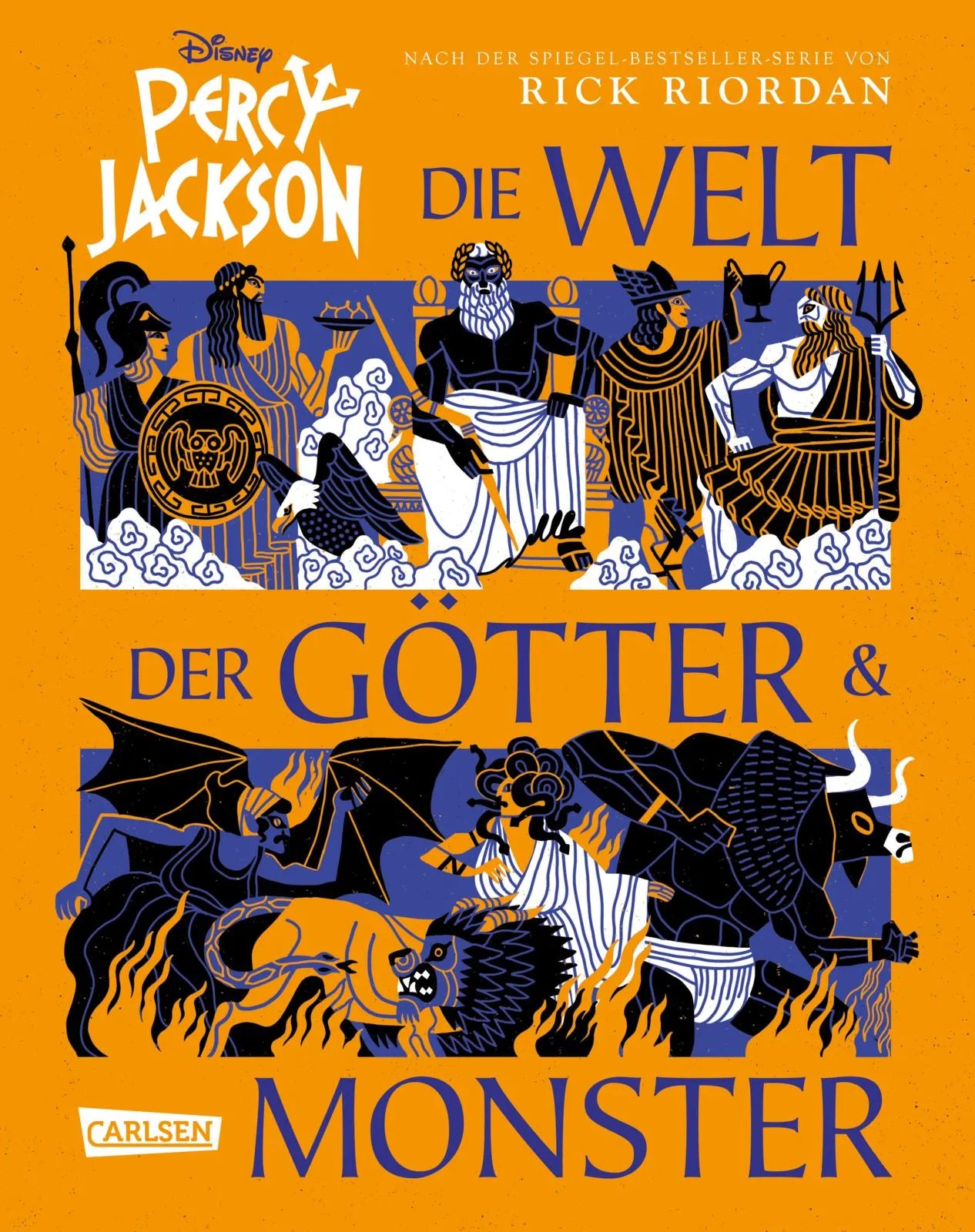Cover: Percy Jackson – Die Welt der Götter und Monster (Hardcover) von Stephanie True Peters