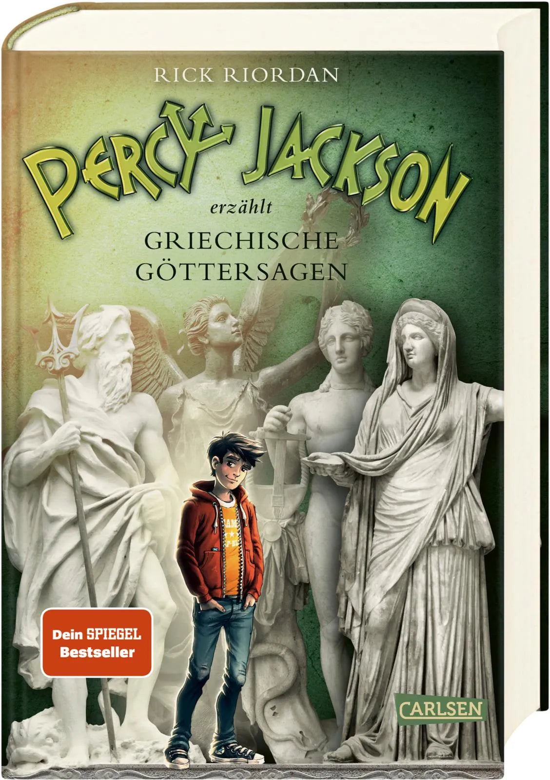 Buchcover von 'Percy Jackson erzählt: Griechische Göttersagen' - Gebundene Ausgabe von Rick Riordan