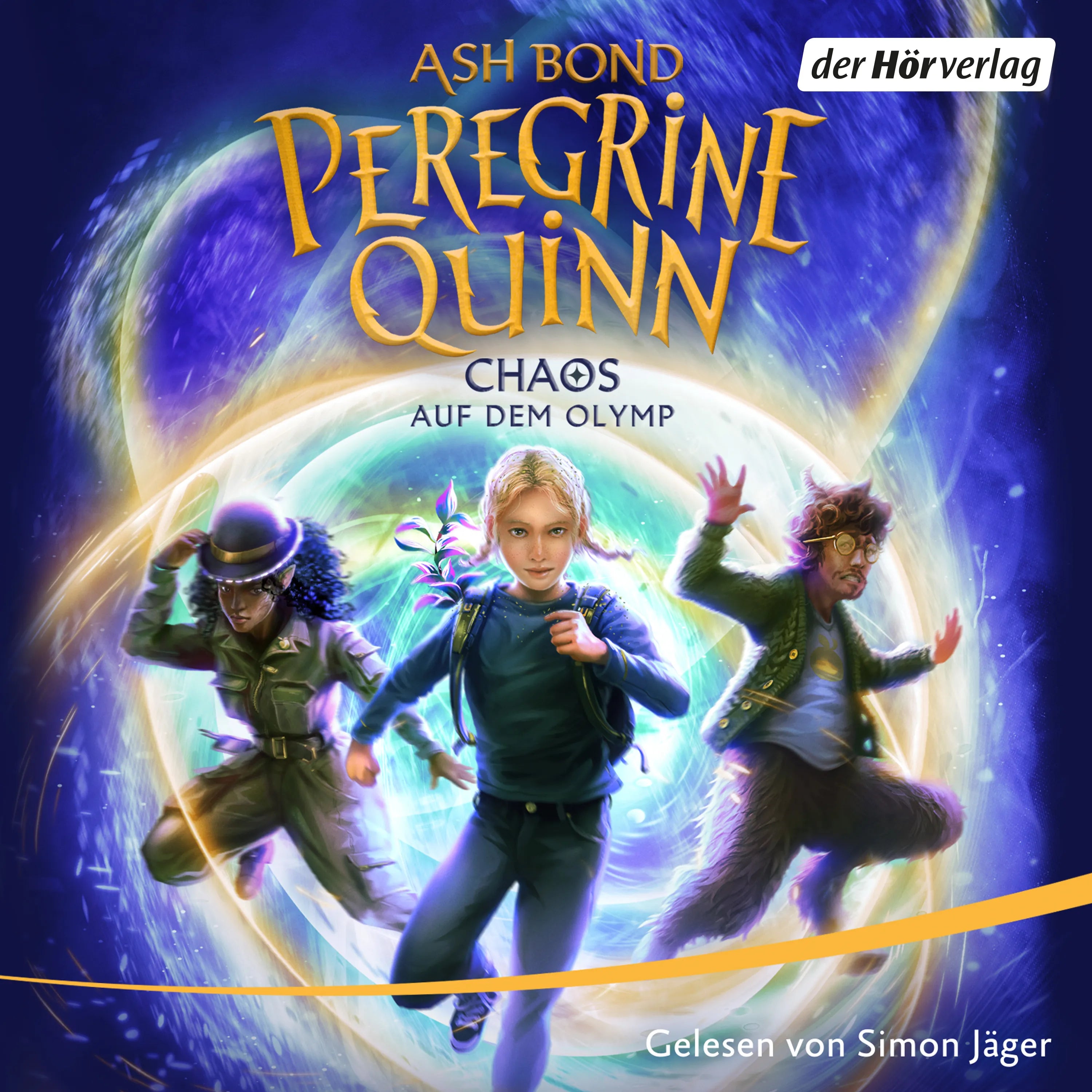 Cover: Peregrine Quinn – Chaos auf dem Olymp (Hörbuch Download) von Ash Bond