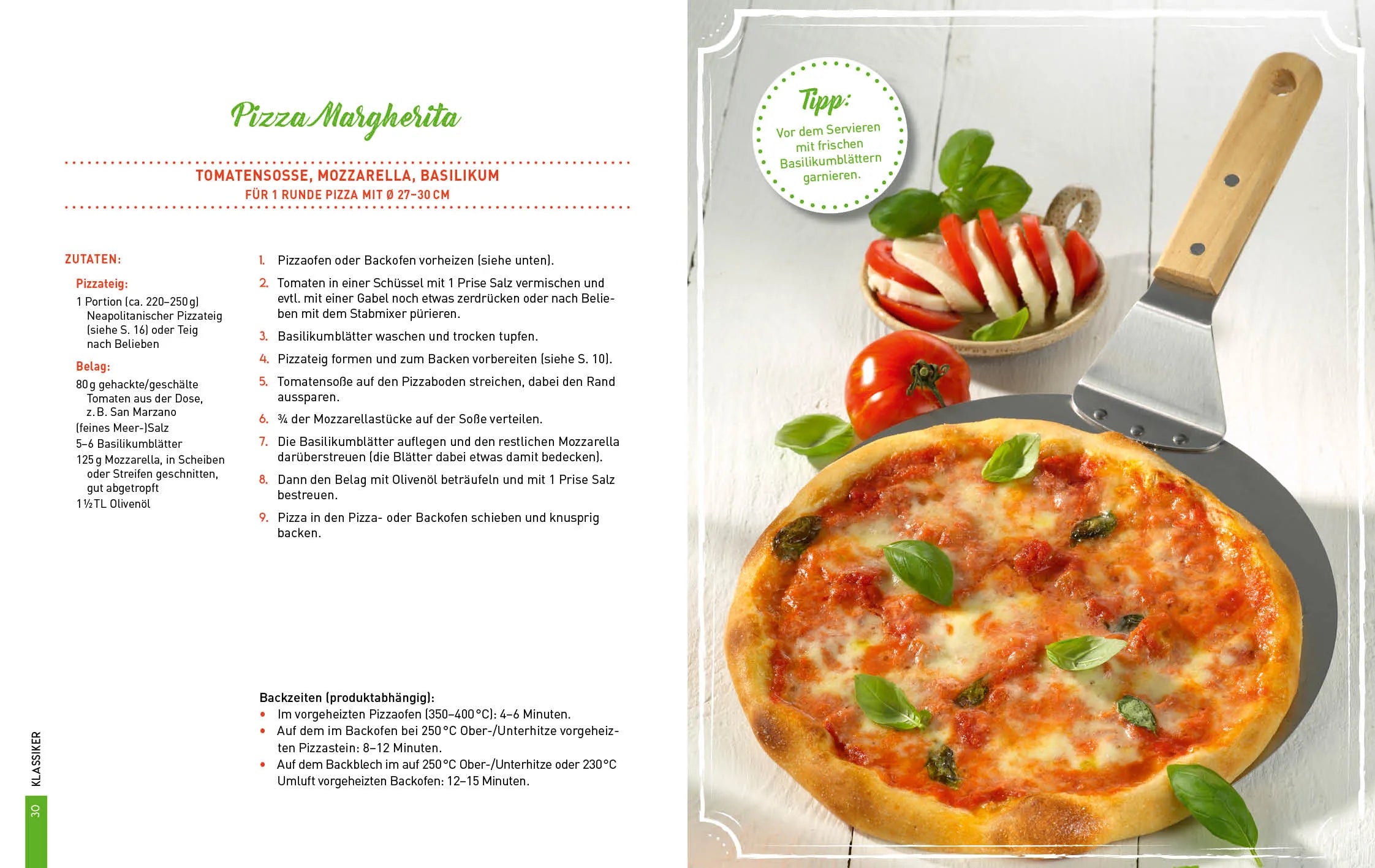 Innenansicht von 'Perfekte Pizza' - Gebundene Ausgabe