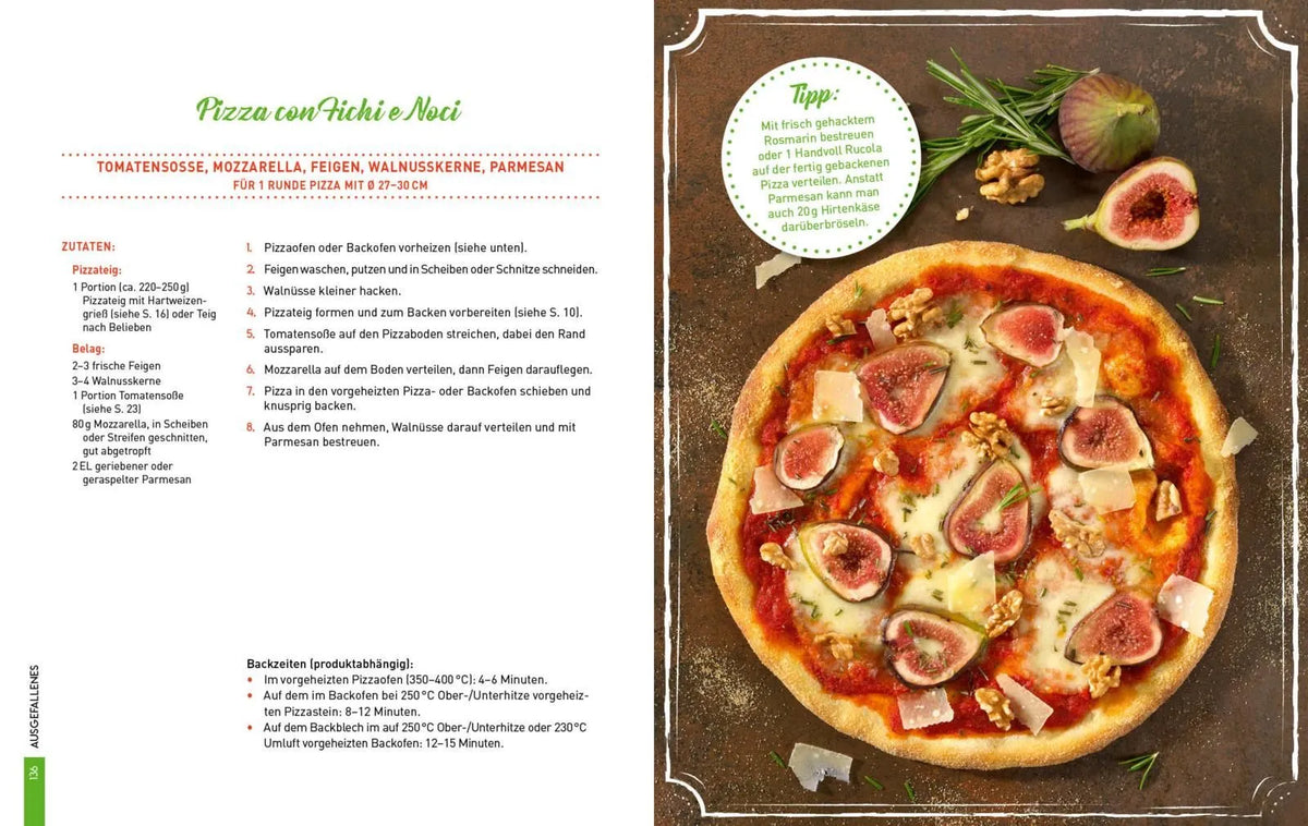 Detailansicht: Perfekte Pizza (Hardcover)