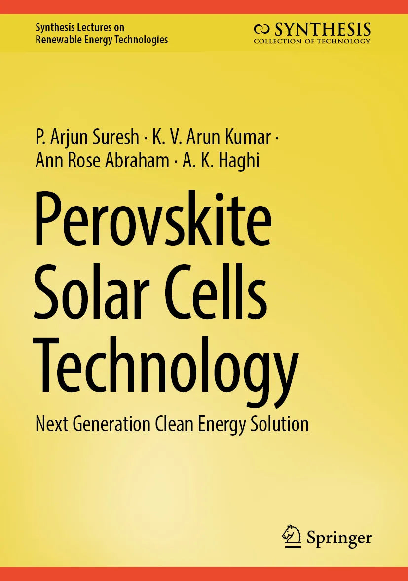Cover: Perovskite Solar Cells Technology (E-Book) von P. Arjun Suresh