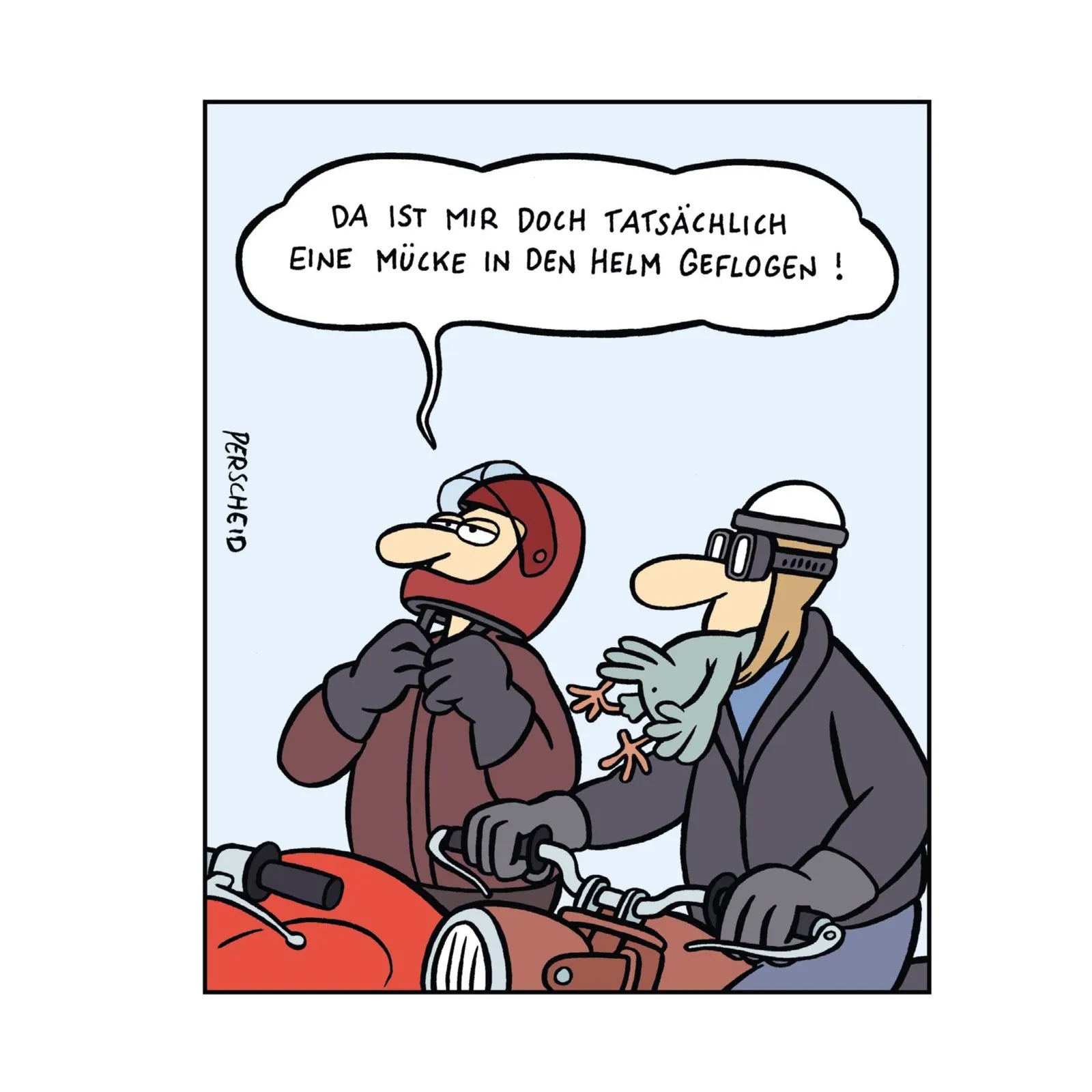 Abbildung von 'Perscheids Schrauber-Buch: Cartoons zum Zweirad'