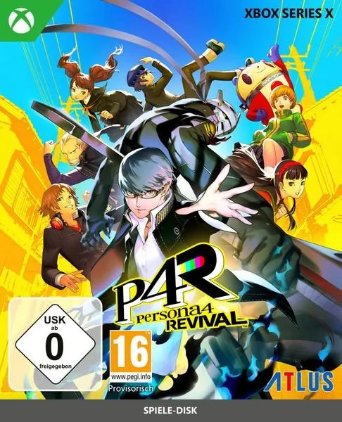 Cover: Persona 4 Revival für Xbox Series X. Publisher: SEGA