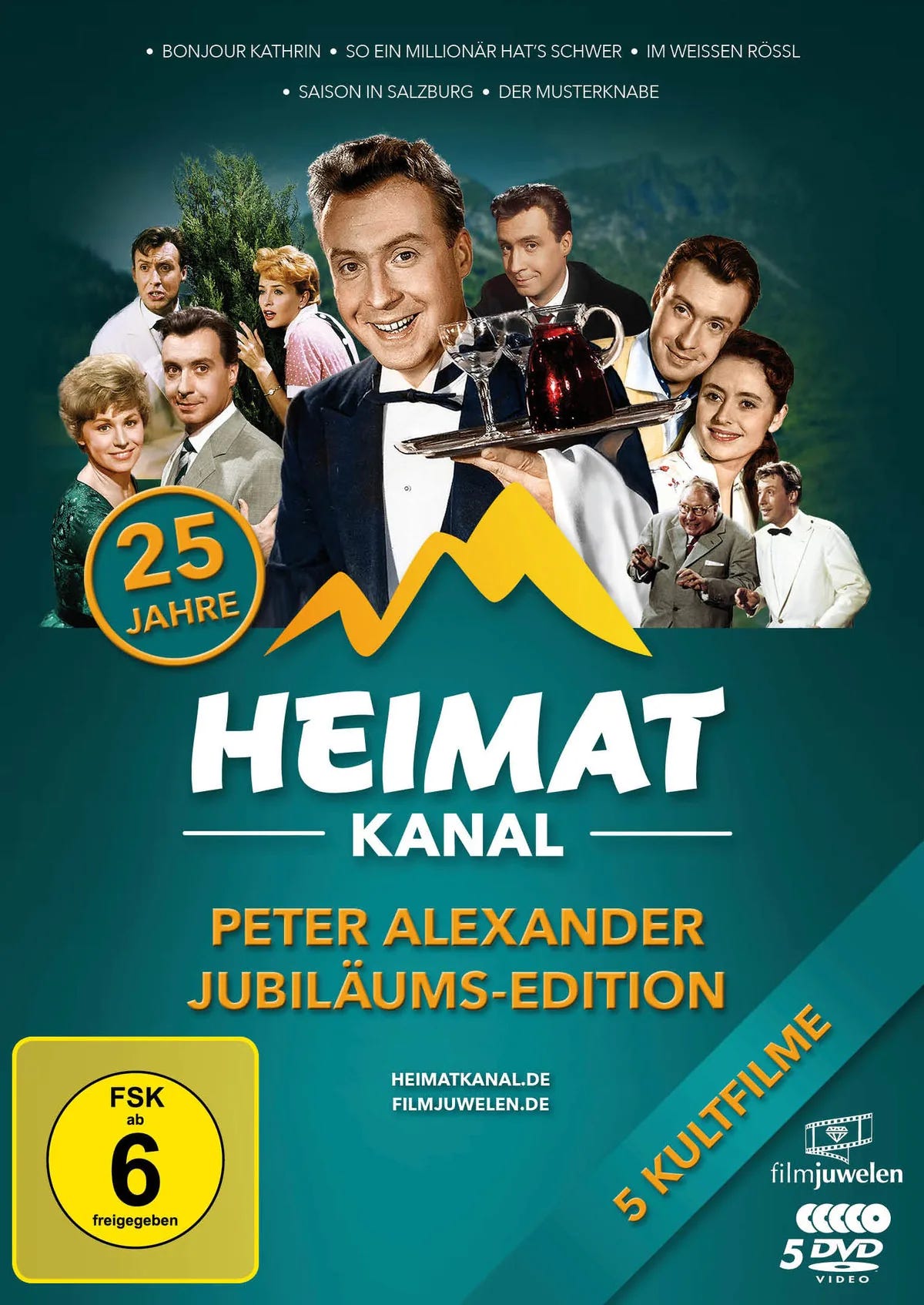 Peter Alexander Jubiläums-Edition - DVD