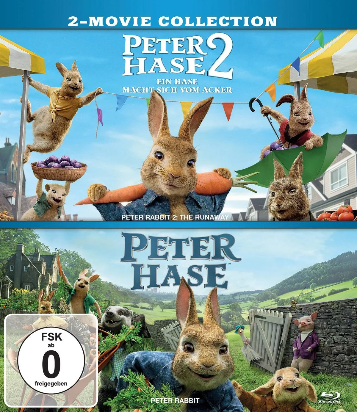 Peter Hase 1 & 2 - Blu-ray Disc