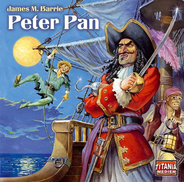 Buchcover von 'Peter Pan' - Hörbuch (CD) von James M. Barrie