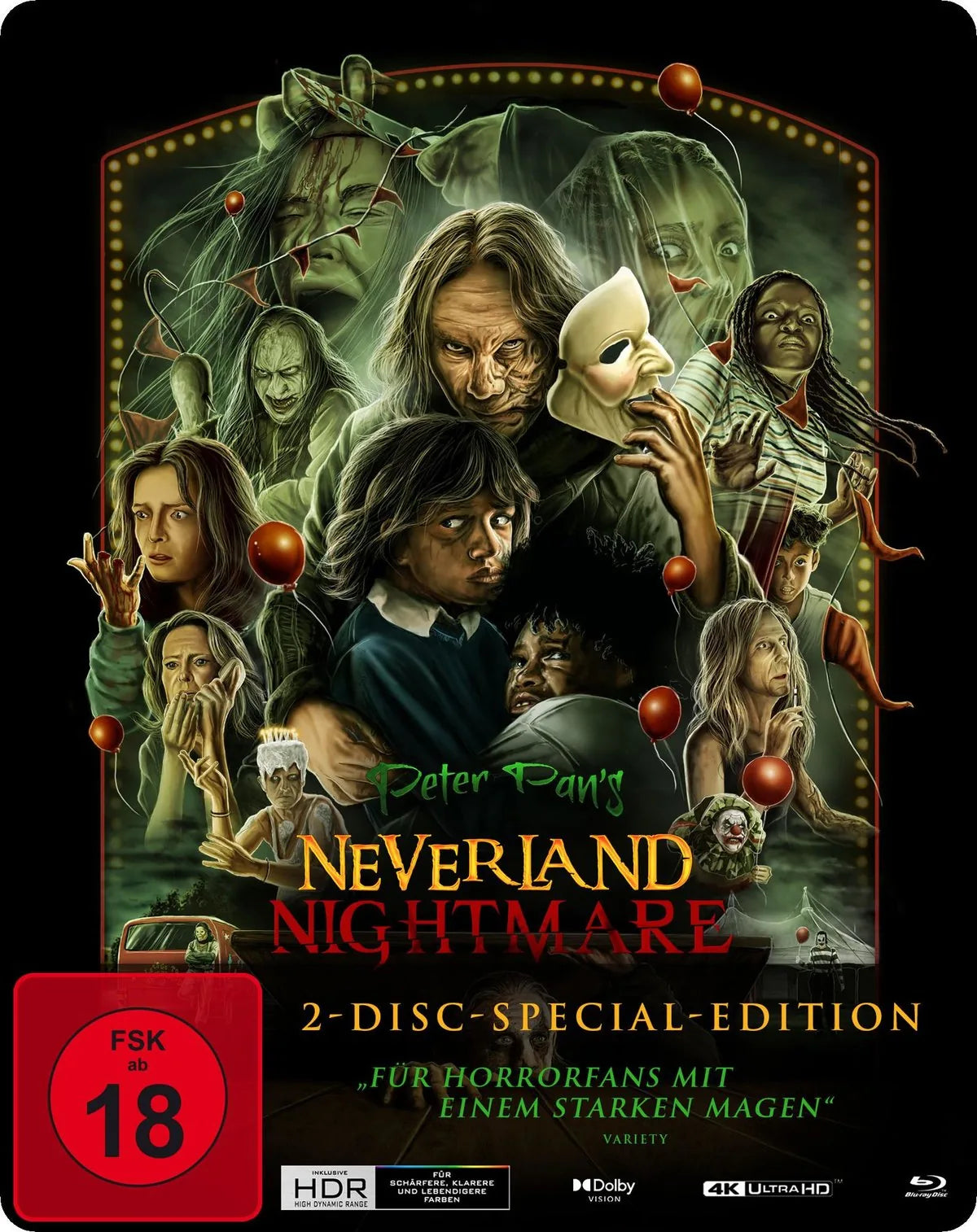 Peter Pan's Neverland Nightmare - Blu-ray 4K Ultra HD
