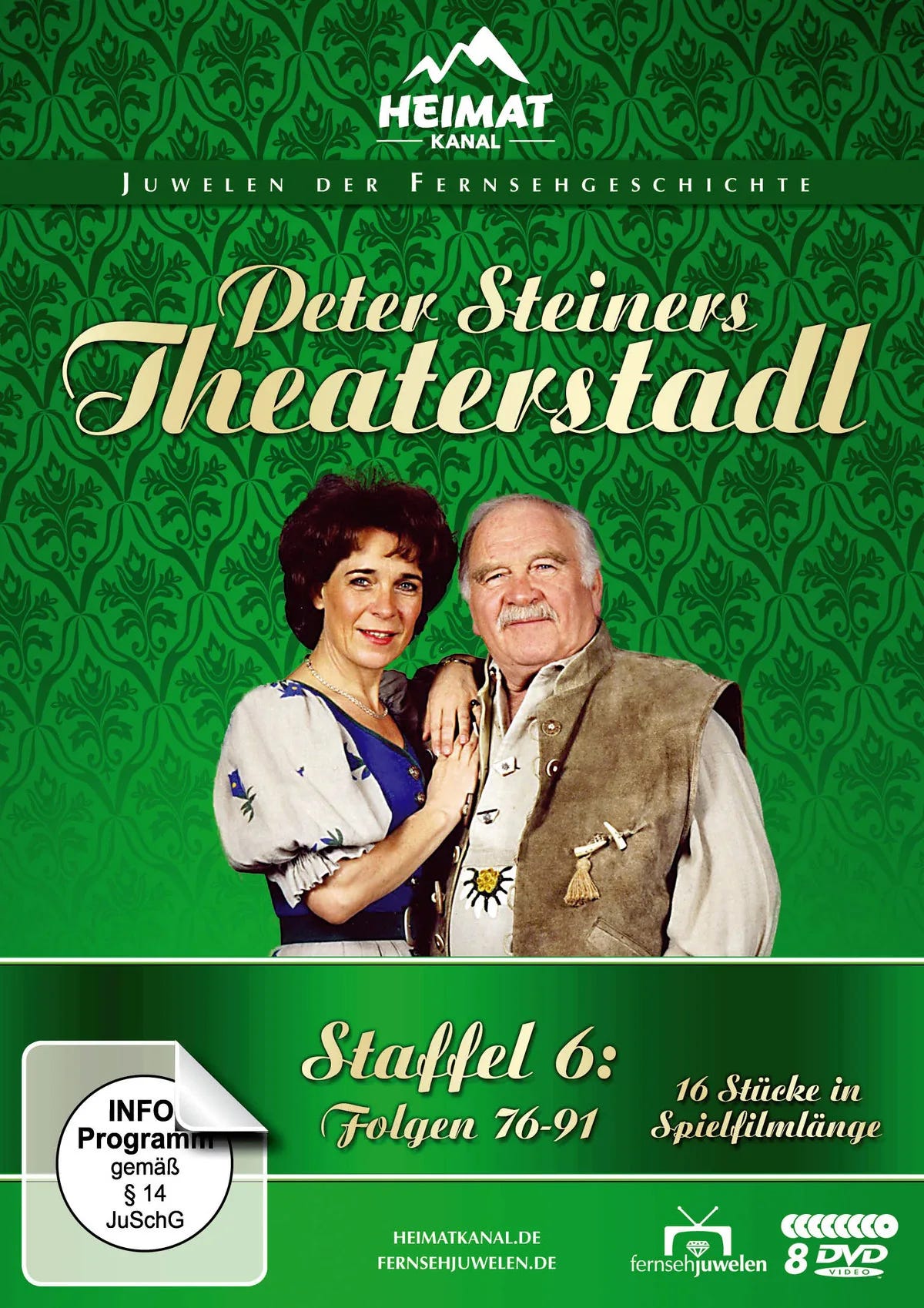 Peter Steiners Theaterstadl - Staffel 6 [8 DVDs - DVD