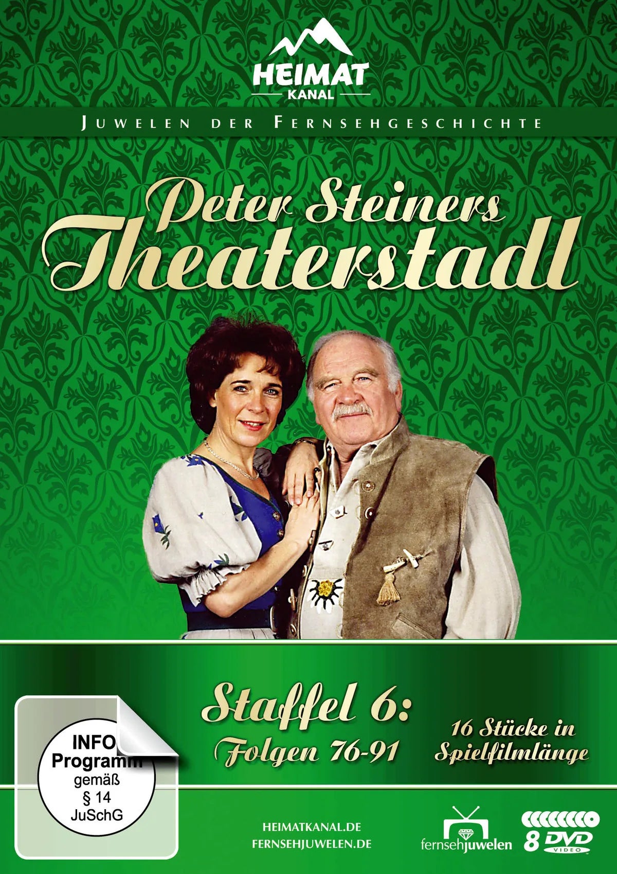 Peter Steiners Theaterstadl - Staffel 6 [8 DVDs - DVD