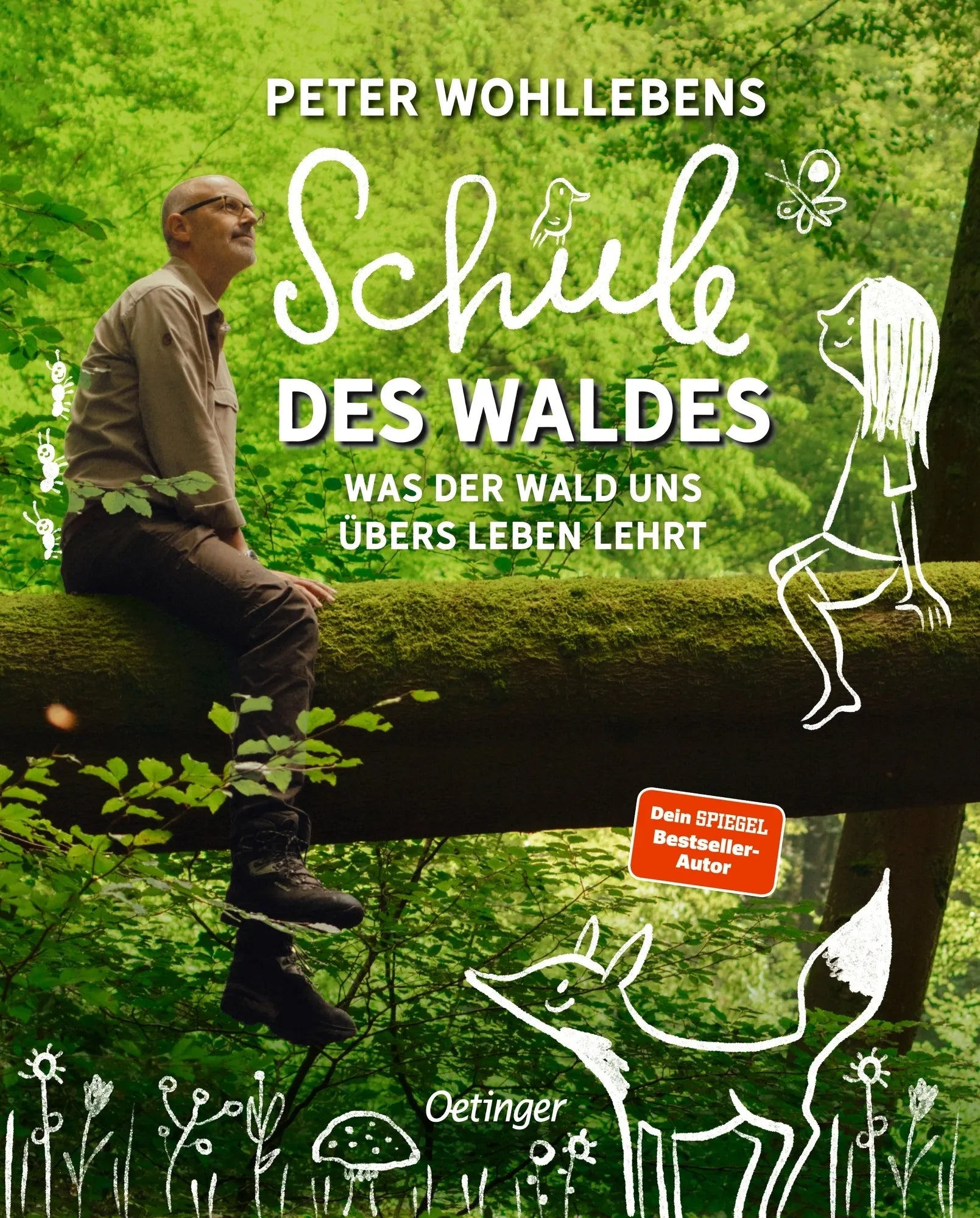 Buchcover von 'Peter Wohllebens Schule des Waldes' - Gebundene Ausgabe von Peter Wohlleben