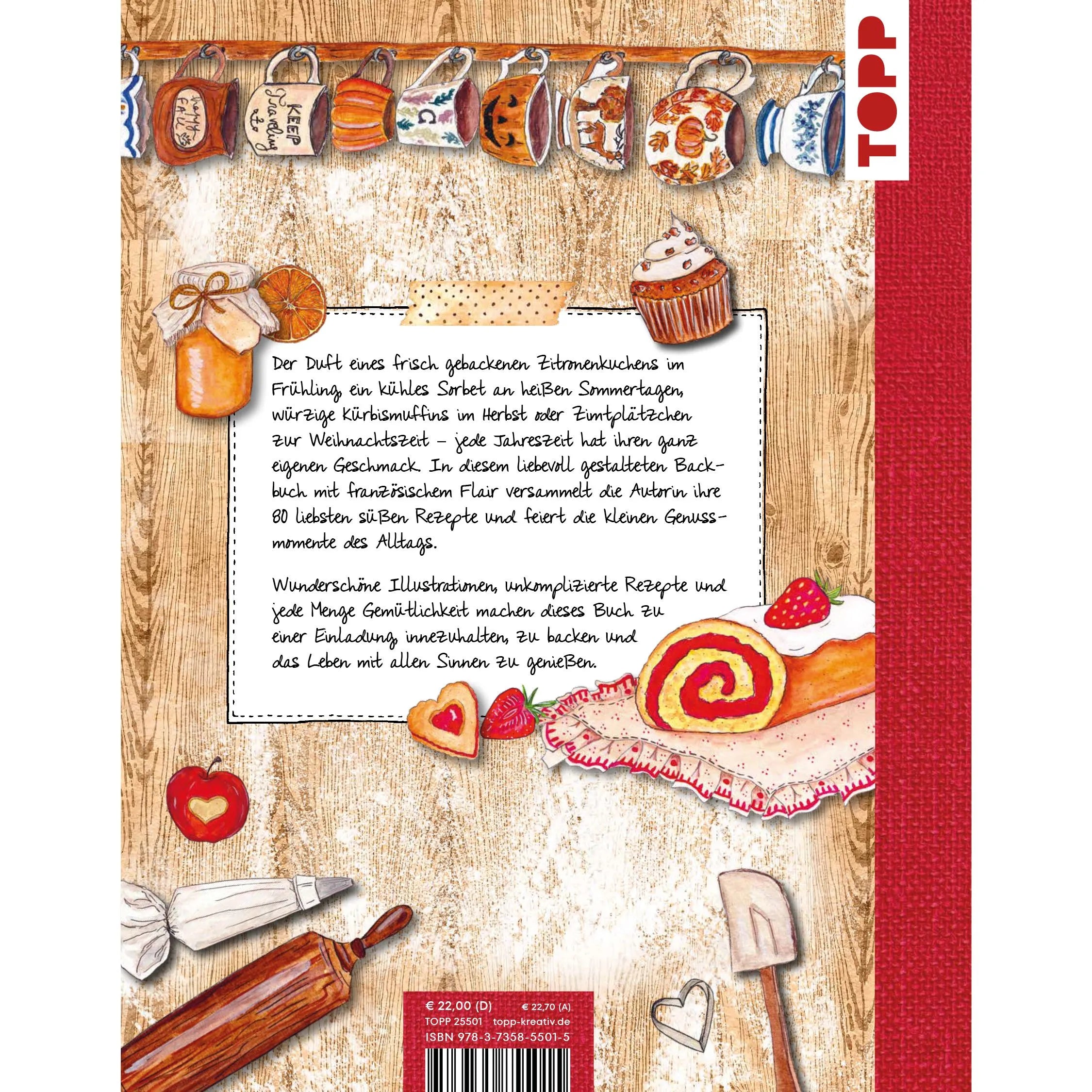 Detailansicht: Petite Pâtisserie. 80 süße Rezepte, die glücklich machen (Hardcover)