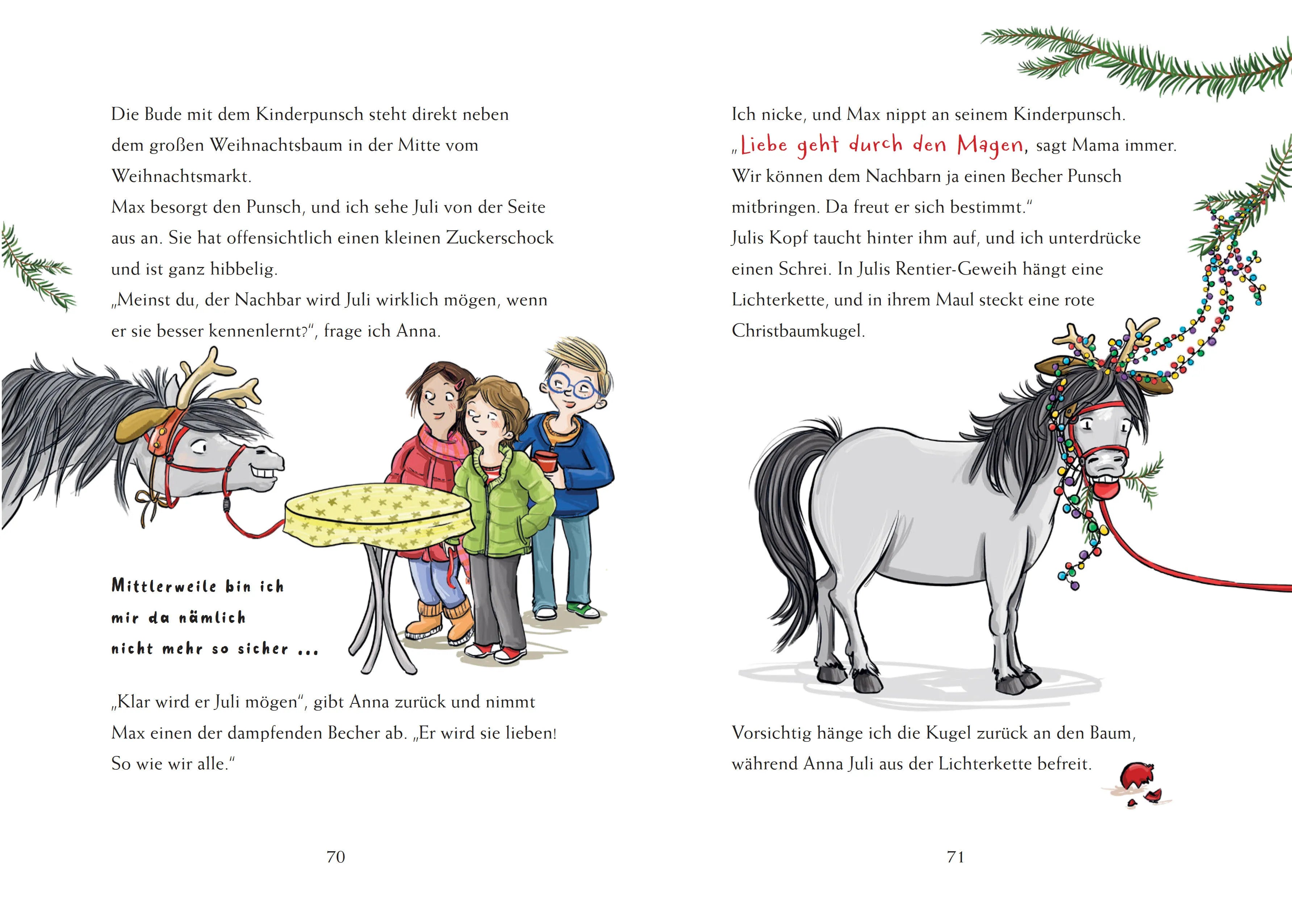 Produktansicht: Weihnachten mit Juli (Gebundene Ausgabe)