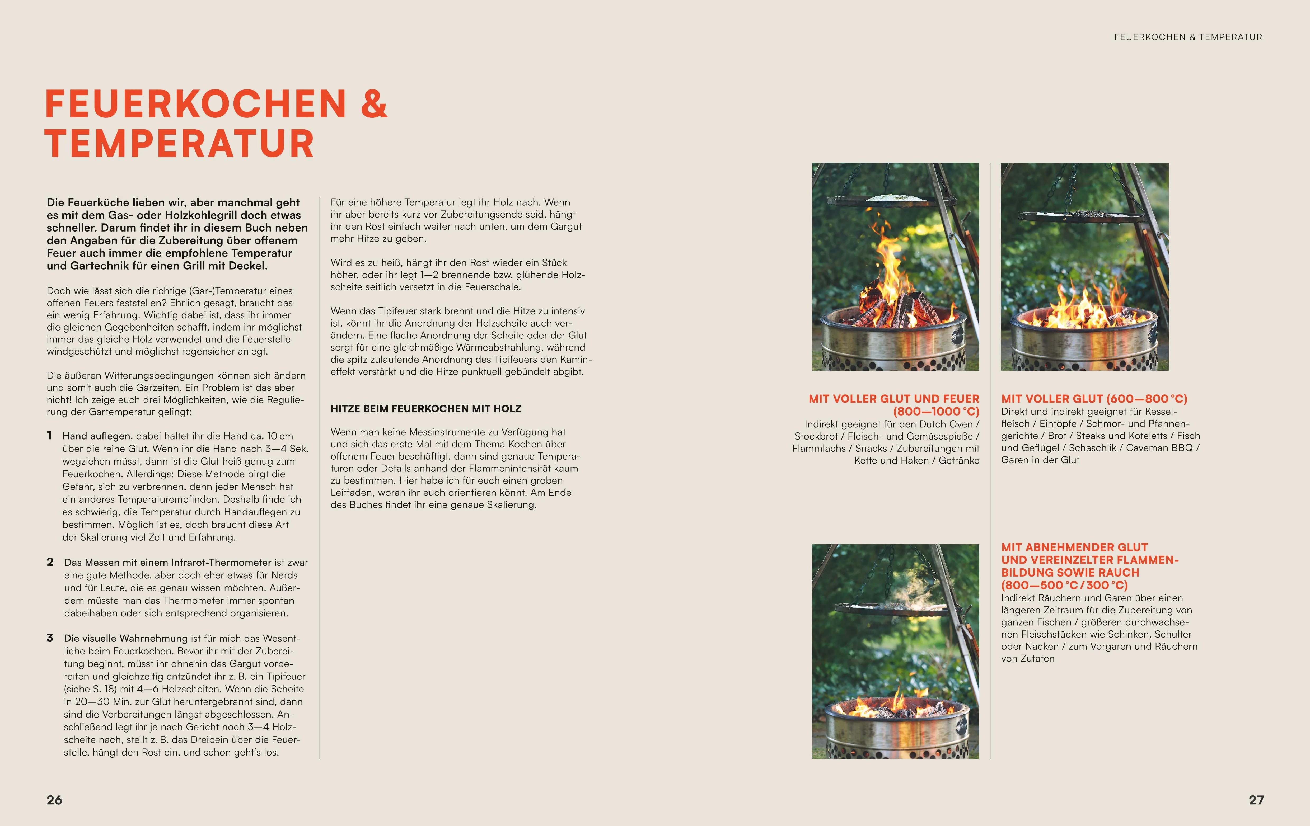 Detailansicht: Petromax – Draußen zusammen am Feuer (Hardcover)