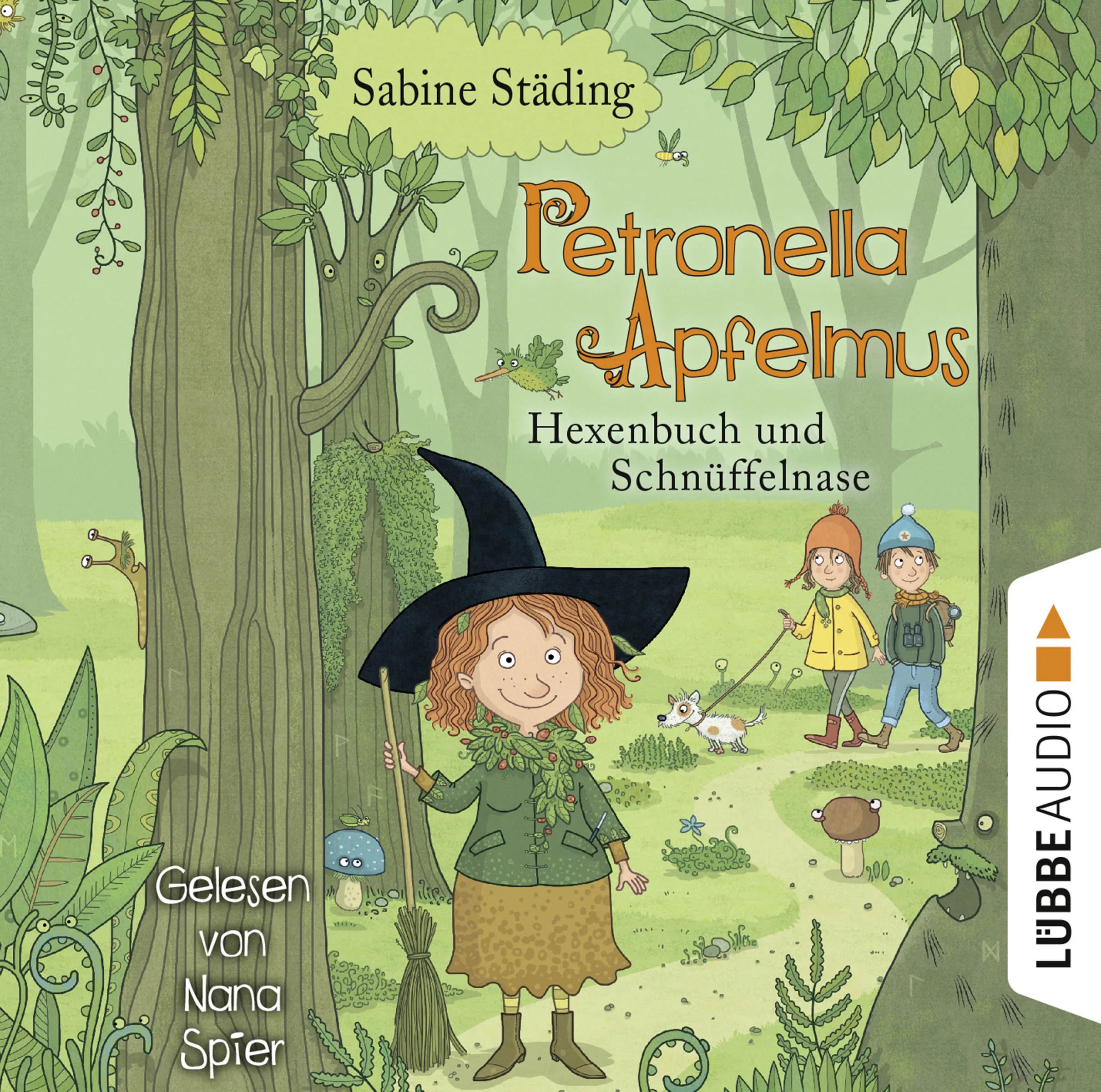 Buchcover von 'Petronella Apfelmus - Hexenbuch und Schnüffelnase' - Hörbuch (CD) von Sabine Städing