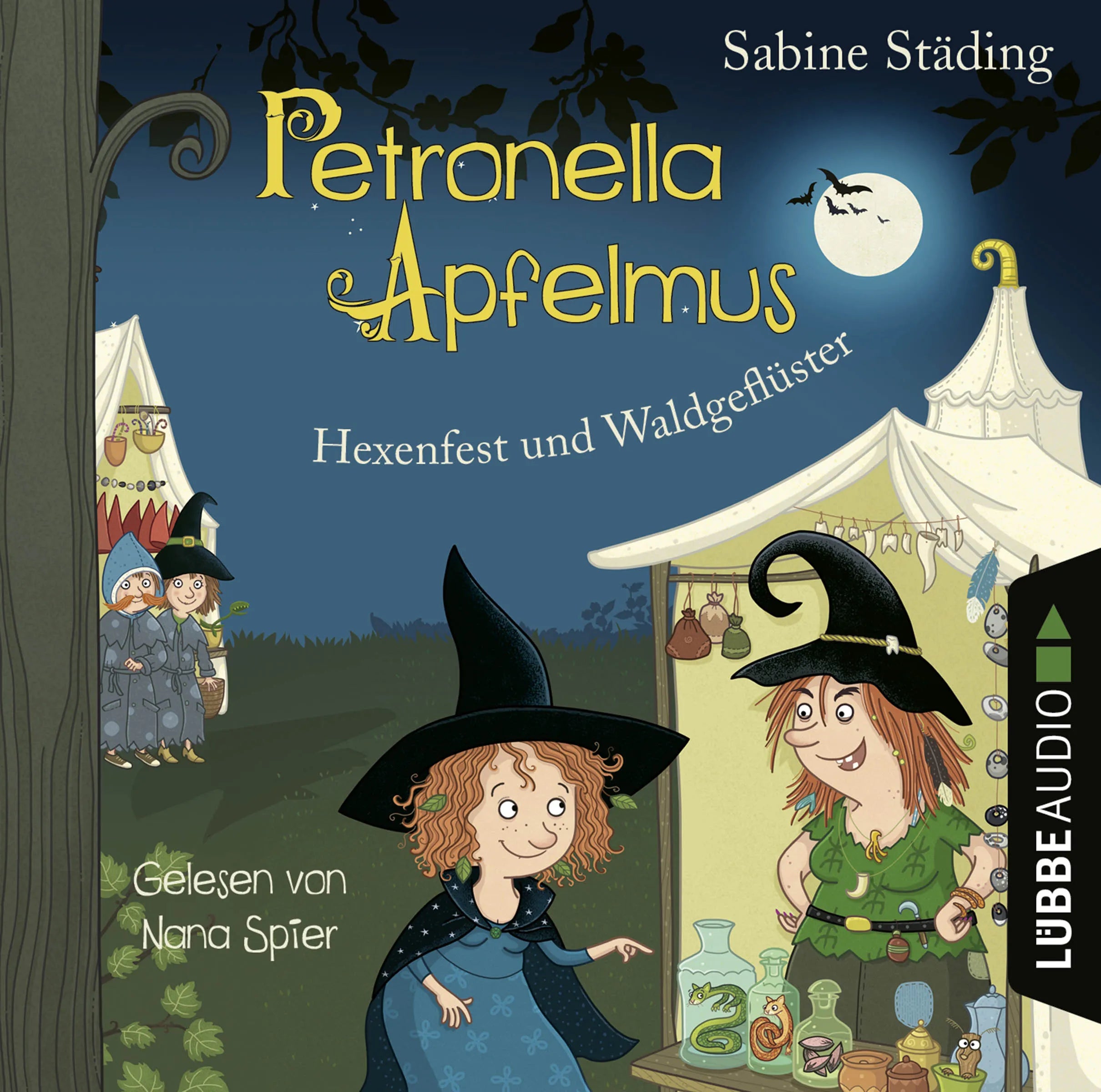 Buchcover von 'Petronella Apfelmus - Hexenfest und Waldgeflüster' - Hörbuch (CD) von Sabine Städing