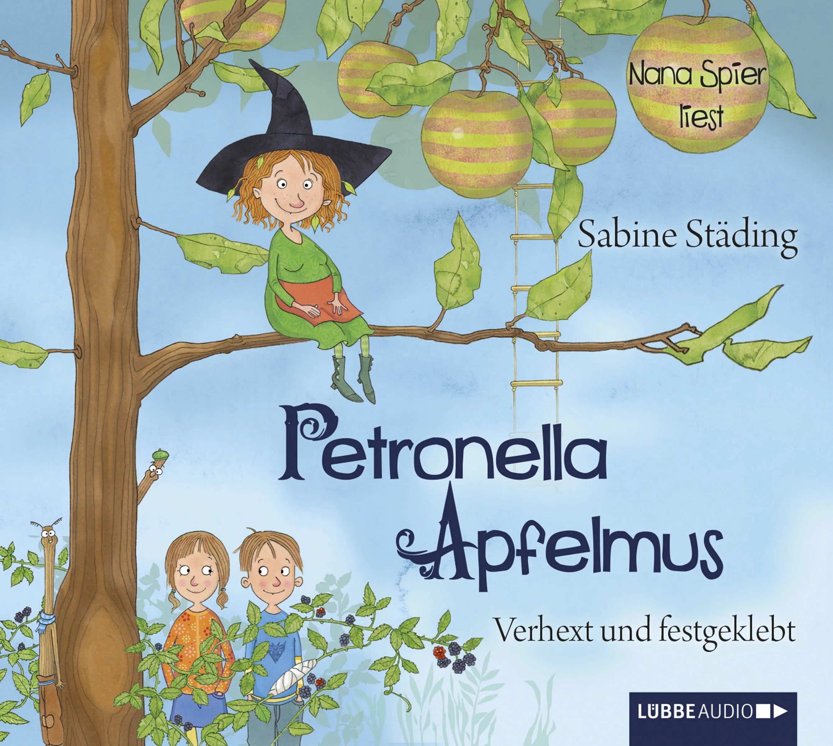 Buchcover von 'Petronella Apfelmus - Verhext und festgeklebt' - Hörbuch (CD) von Sabine Städing