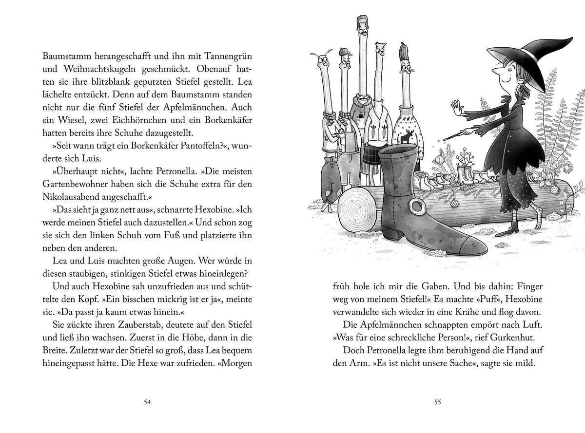 Detailansicht: Petronella Apfelmus - 24 weihnachtliche Geschichten aus dem Apfelhaus (Hardcover)