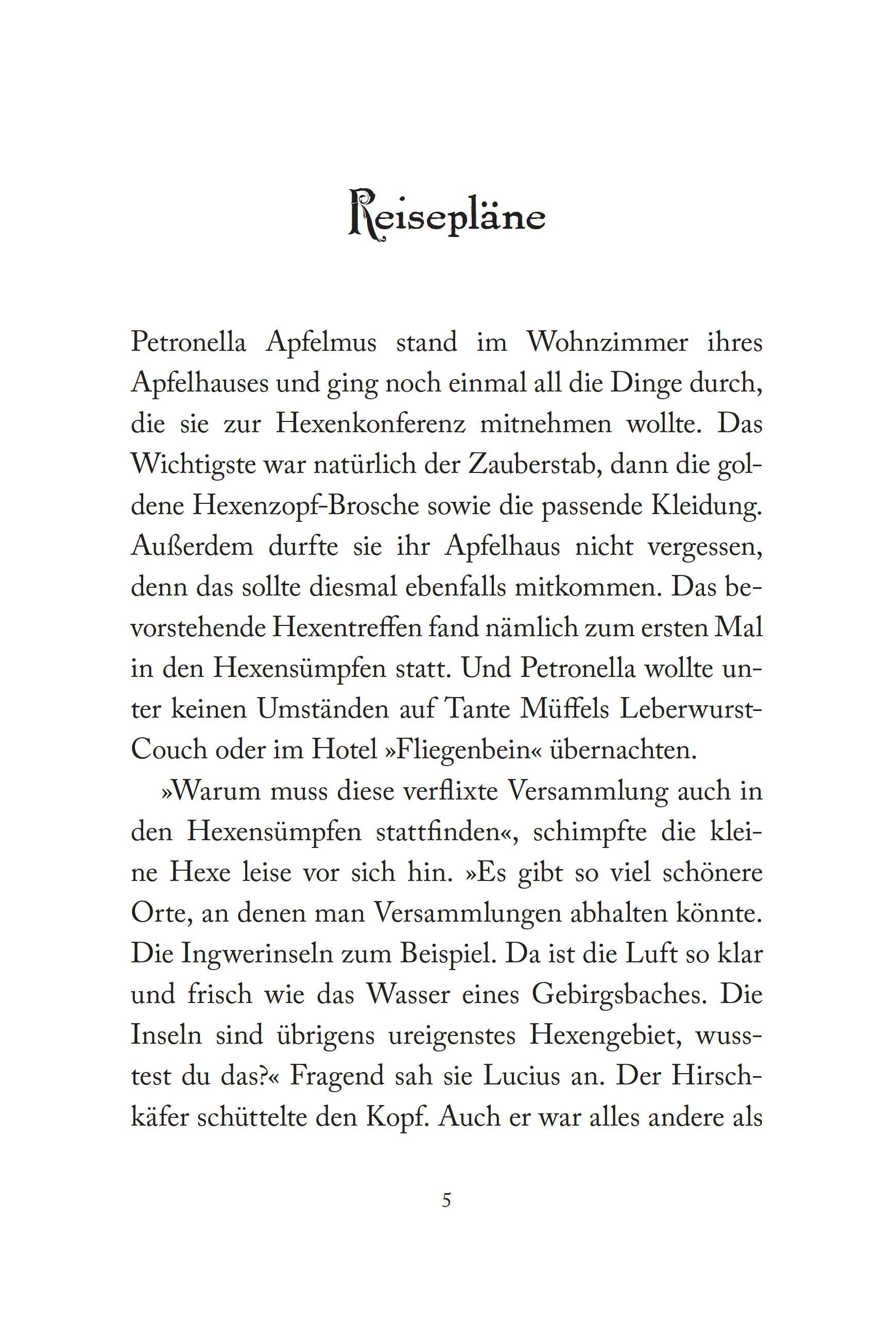 Detailansicht: Petronella Apfelmus - Burggespenst und Hexensümpfe (Hardcover)