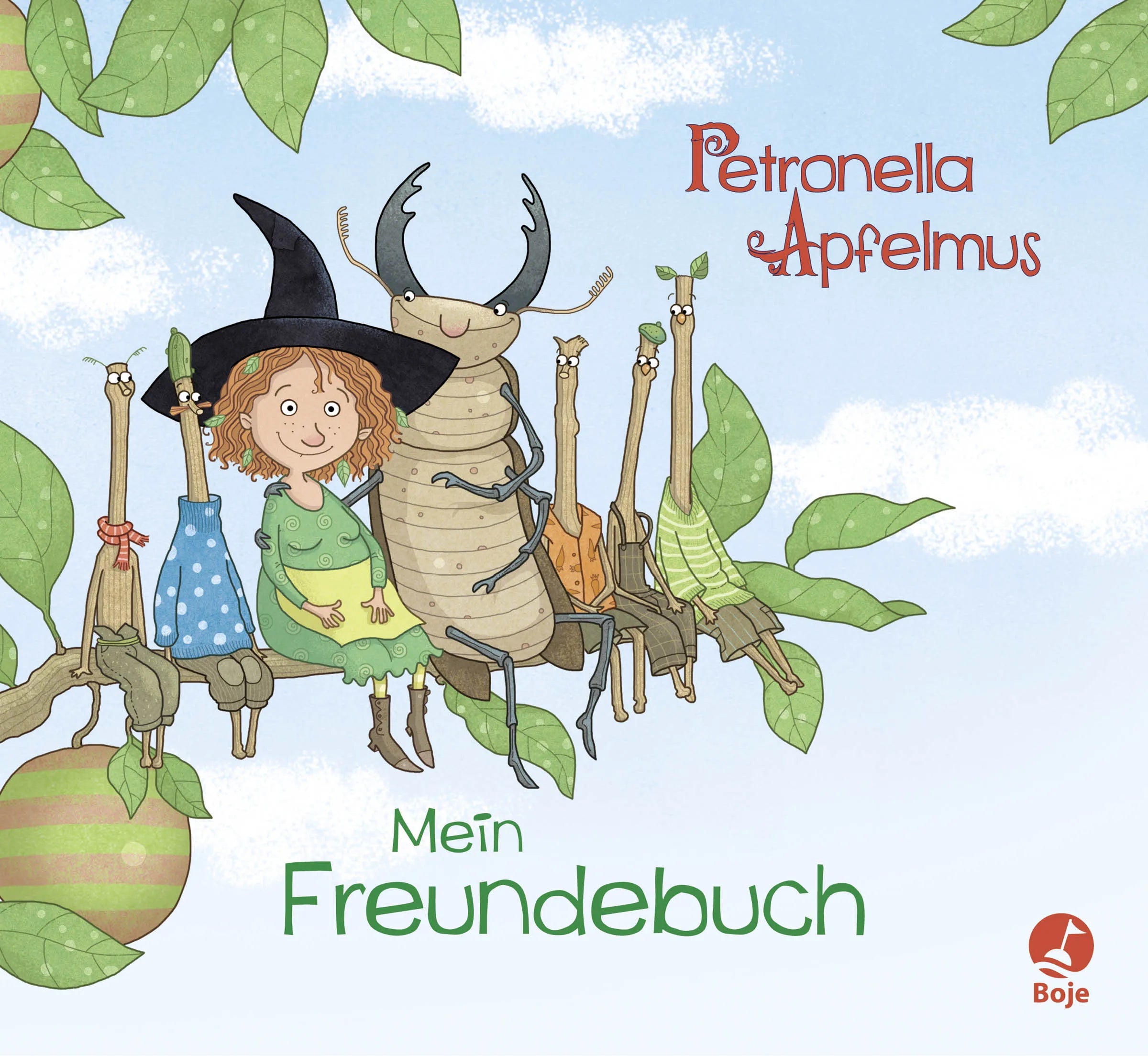 Buchcover von 'Petronella Apfelmus - Freundebuch' - Gebundene Ausgabe von Sabine Städing