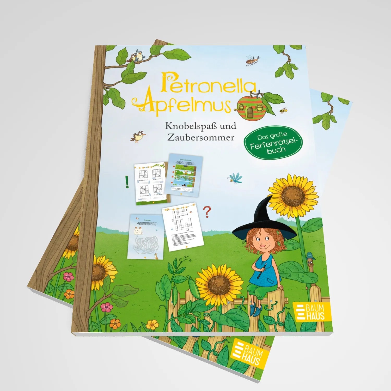 Sabine Städing - Petronella Apfelmus - Knobelspaß & Zaubersommer. Das große Ferien-Rätselbuch