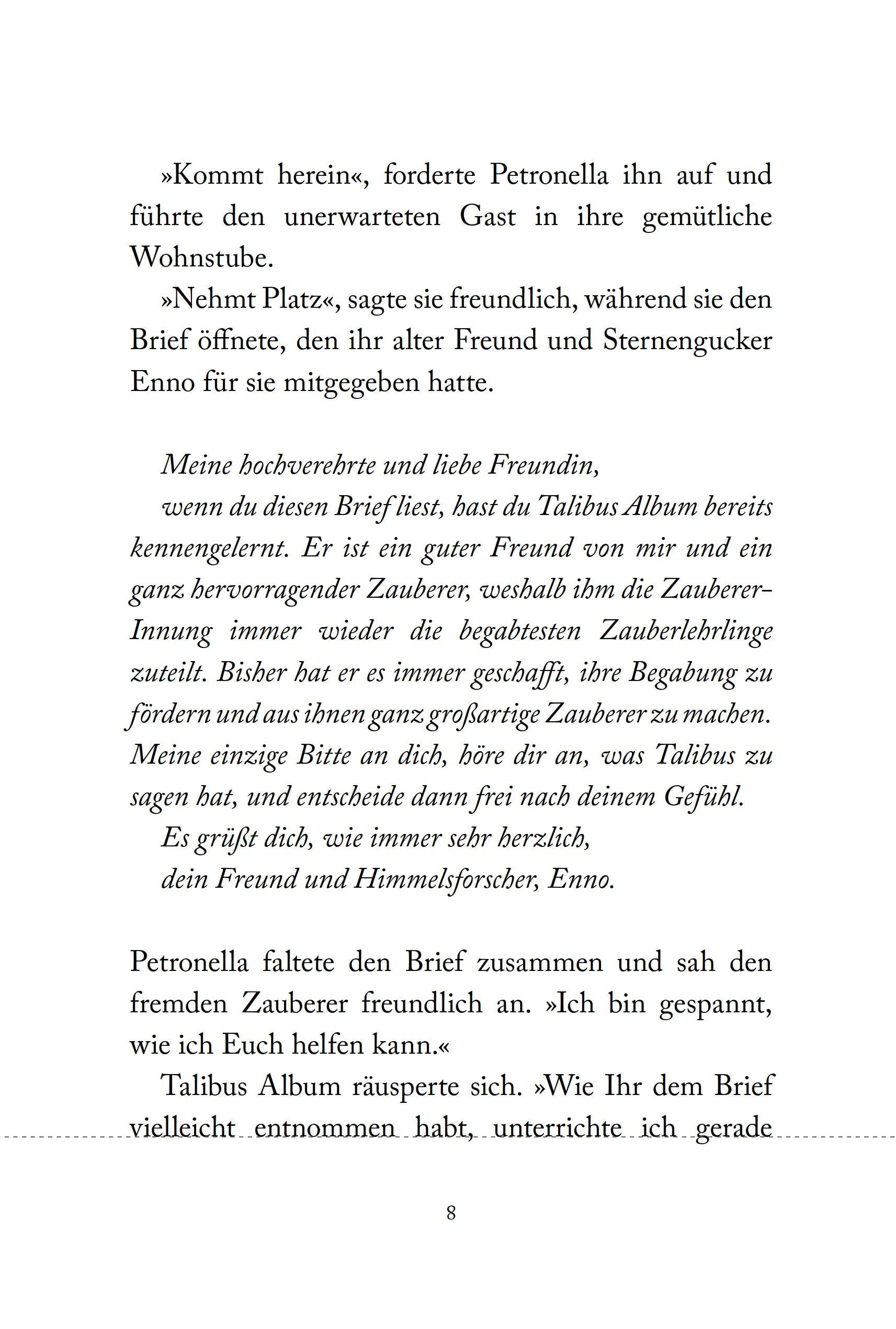 Detailansicht: Petronella Apfelmus - Zauberei und Eulenschrei (Hardcover)