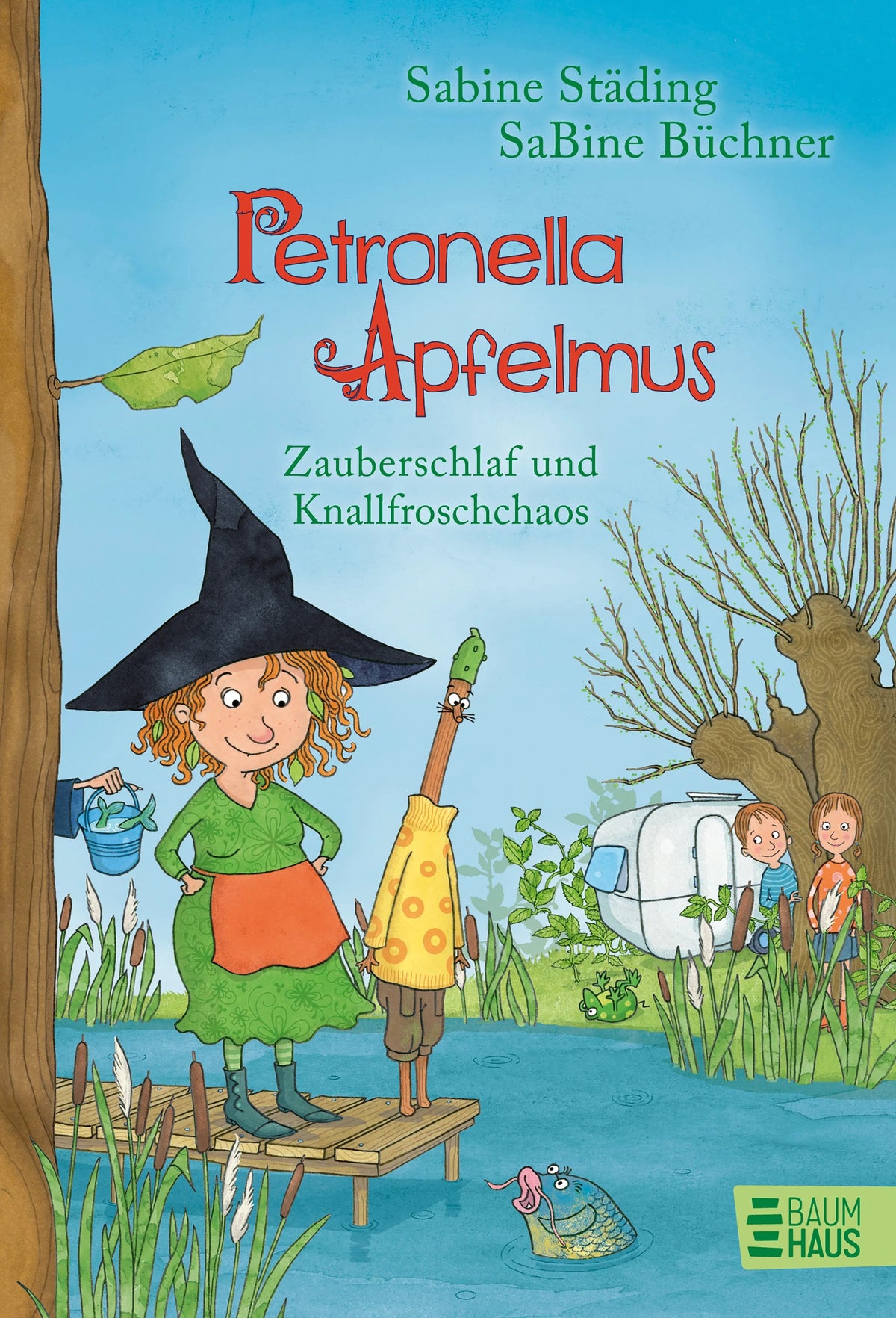Cover: Petronella Apfelmus - Zauberschlaf und Knallfroschchaos (Hardcover) von Sabine Städing