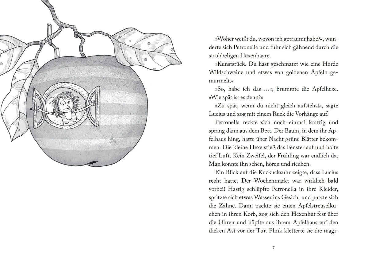 Detailansicht: Petronella Apfelmus - Zauberschlaf und Knallfroschchaos (Hardcover)