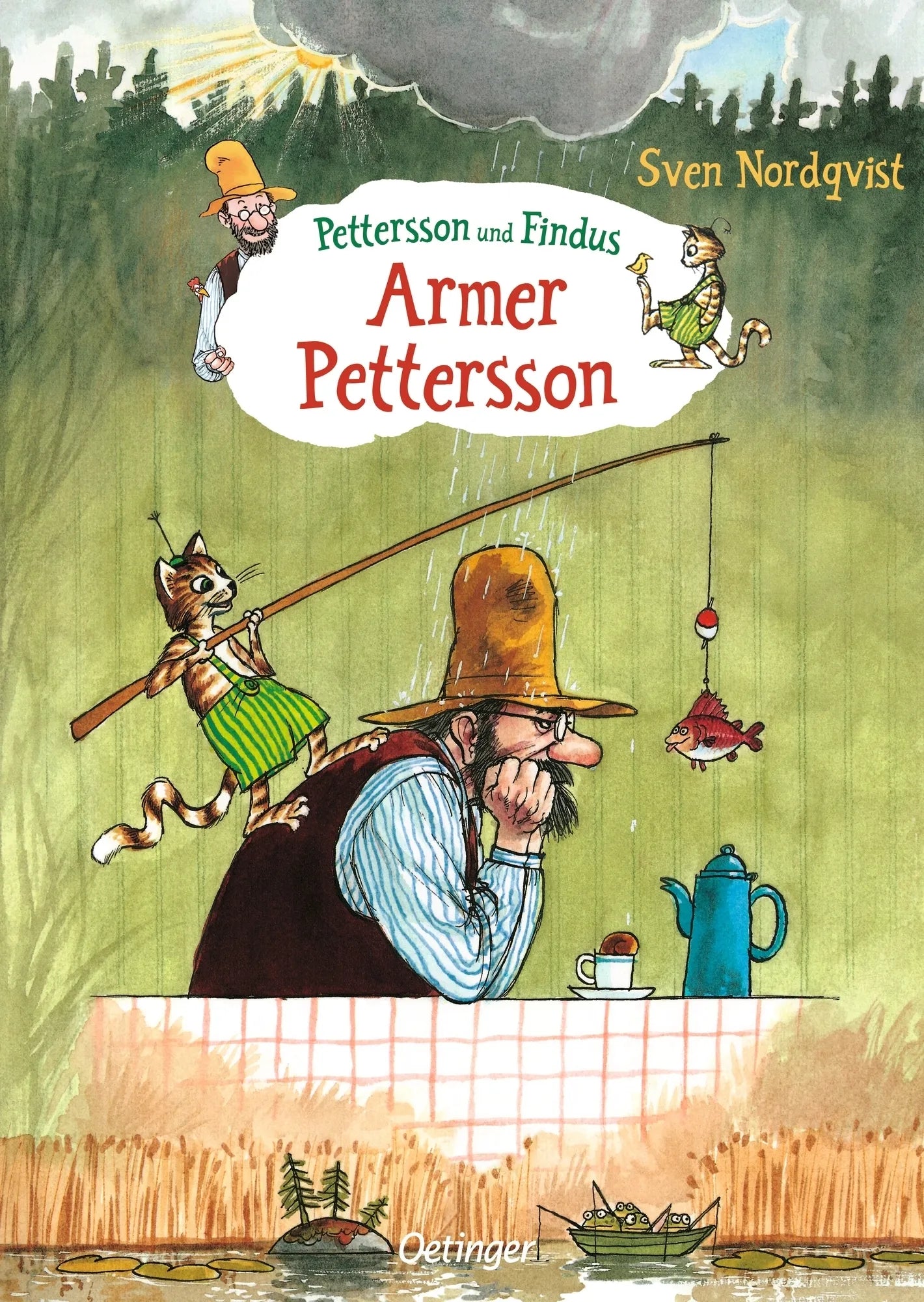 Buchcover von 'Pettersson und Findus. Armer Pettersson' - Gebundene Ausgabe von Sven Nordqvist
