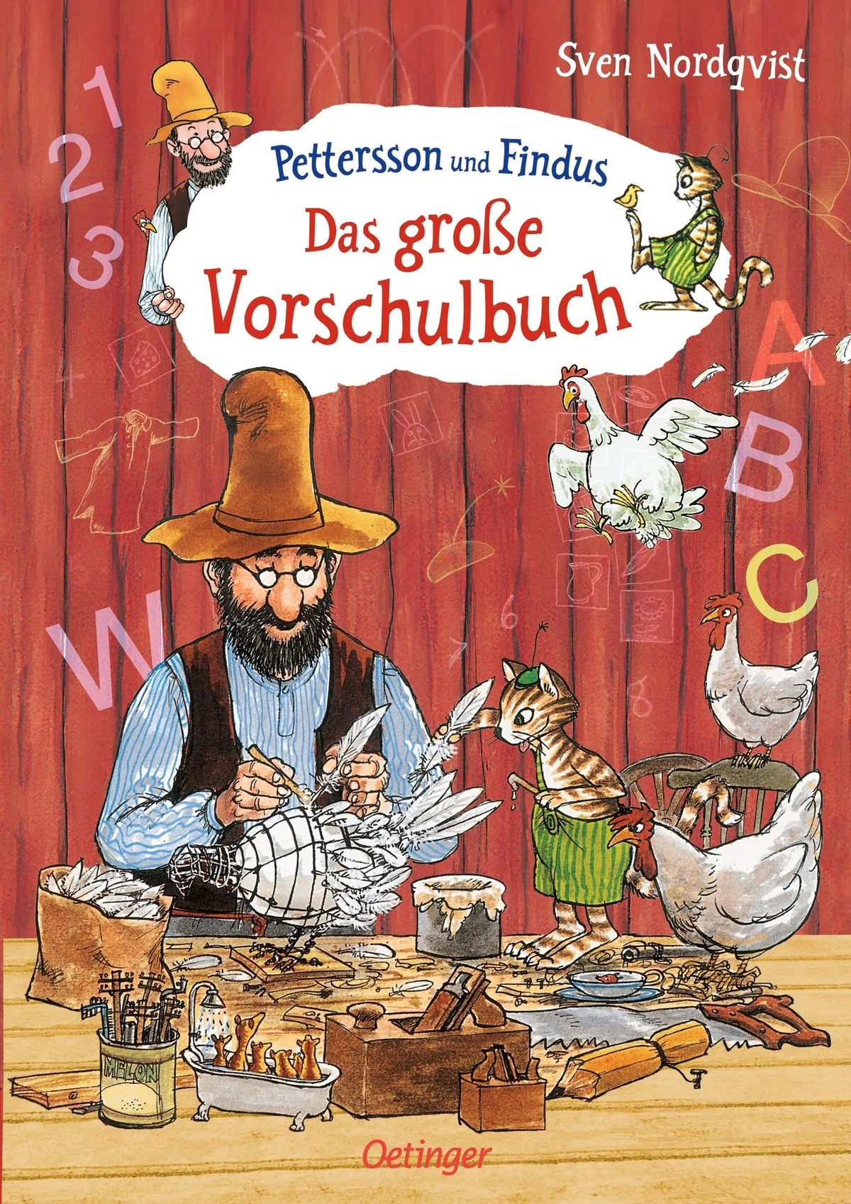 Cover: Pettersson und Findus. Das große Vorschulbuch (Buch) von Christian Becker