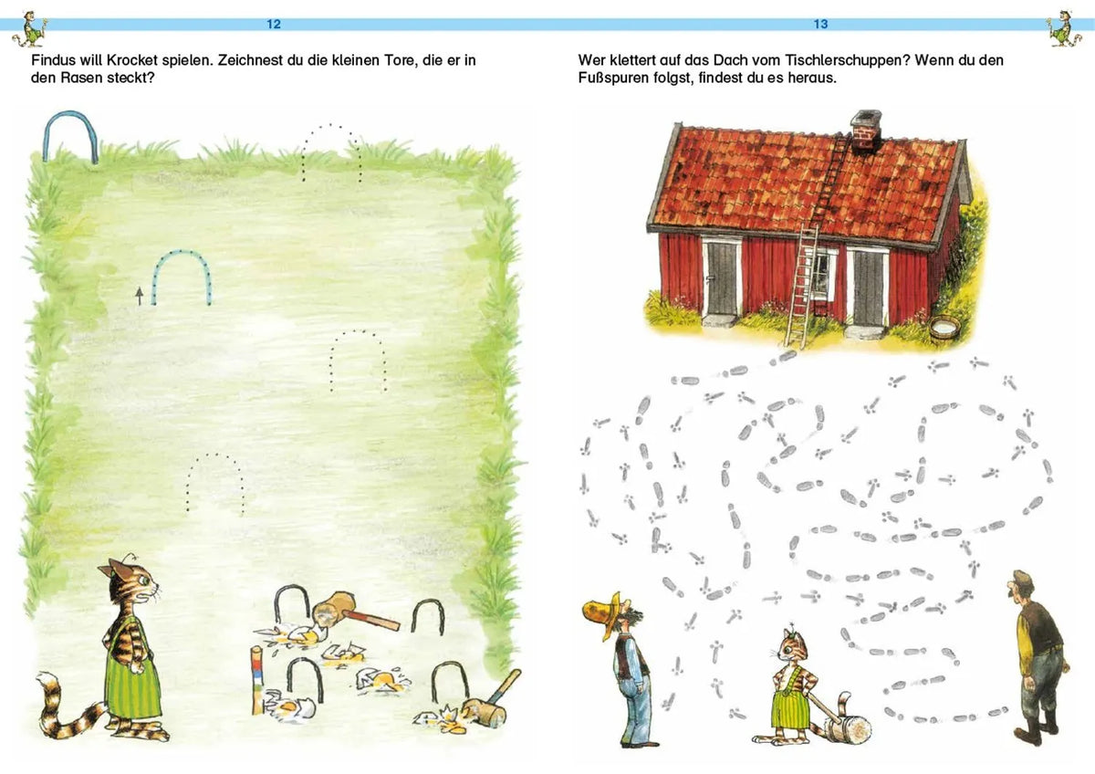 Detailansicht: Pettersson und Findus. Das große Vorschulbuch (Buch)