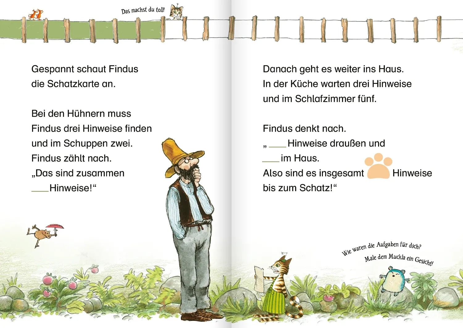 Abbildung von 'Pettersson und Findus. Findus sucht einen Schatz'