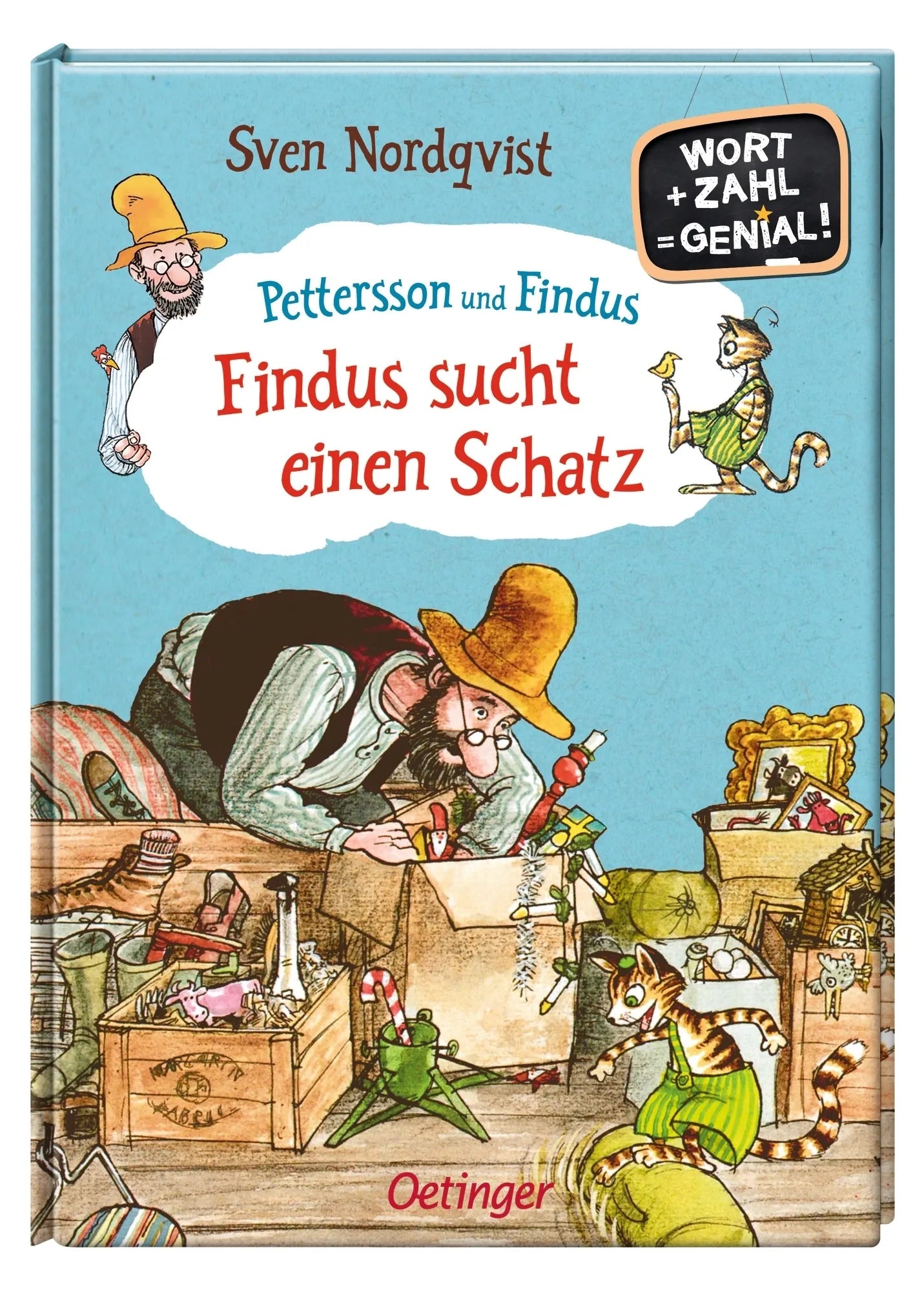 Produktansicht: Pettersson und Findus. Findus sucht einen Schatz (Gebundene Ausgabe)