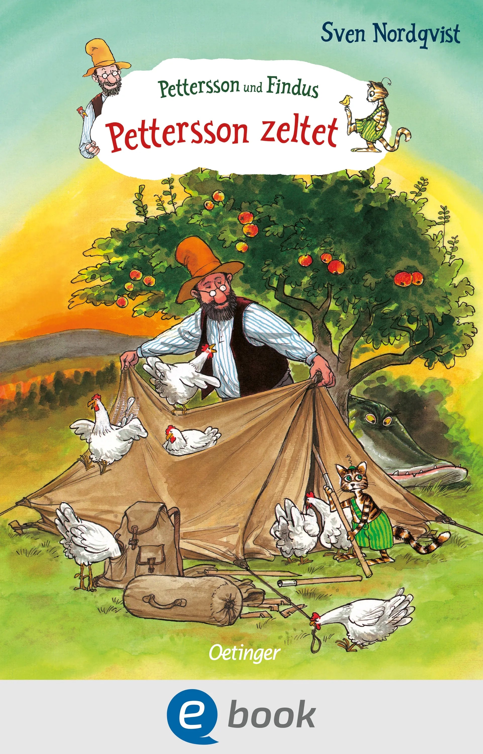 Cover: Pettersson und Findus. Pettersson zeltet (E-Book) von Sven Nordqvist