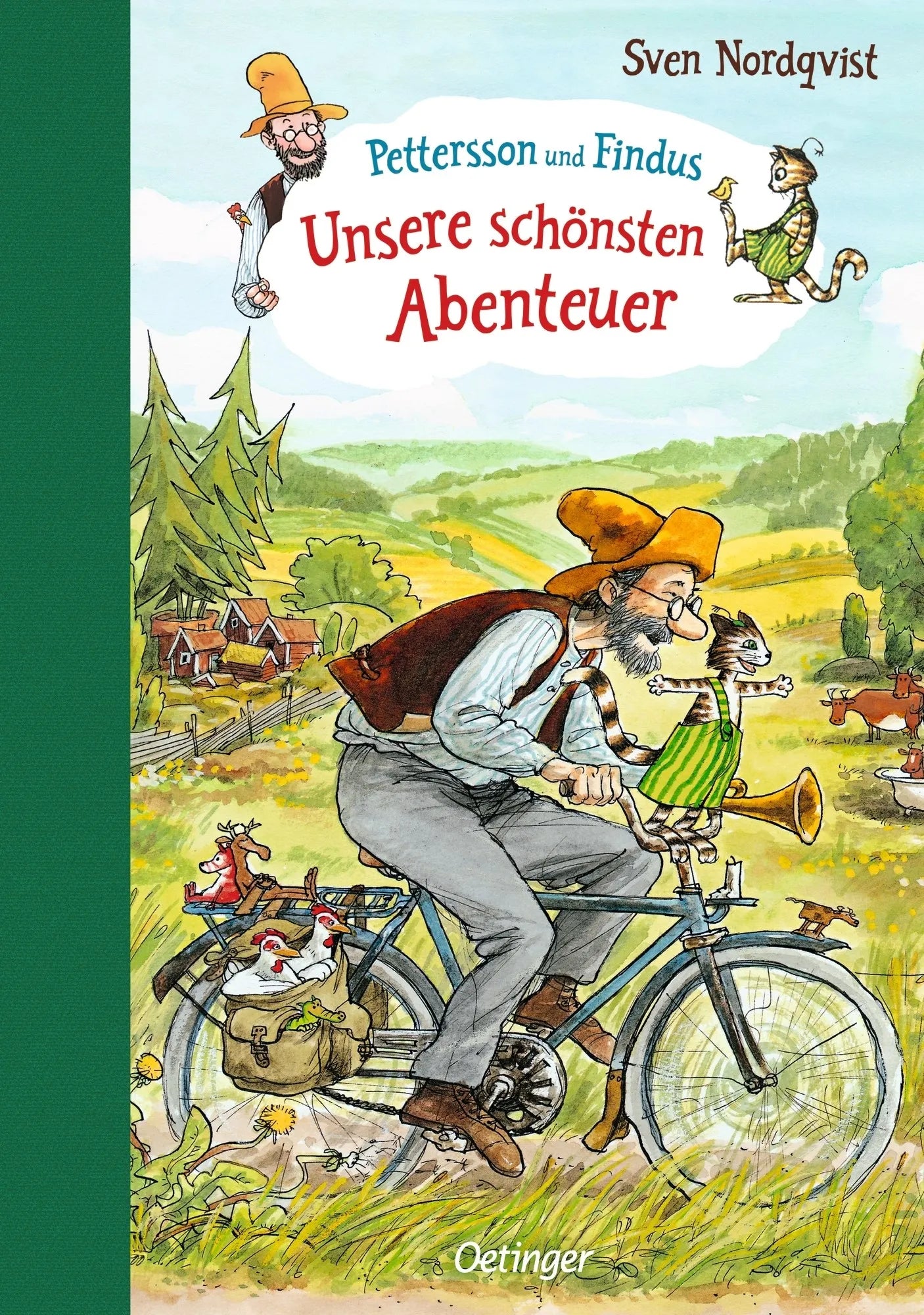 Cover: Pettersson und Findus. Unsere schönsten Abenteuer (Hardcover) von Sven Nordqvist