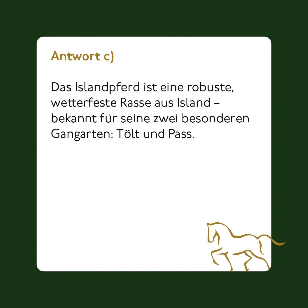 Pferde und Reiten - Das Quiz – Ansicht