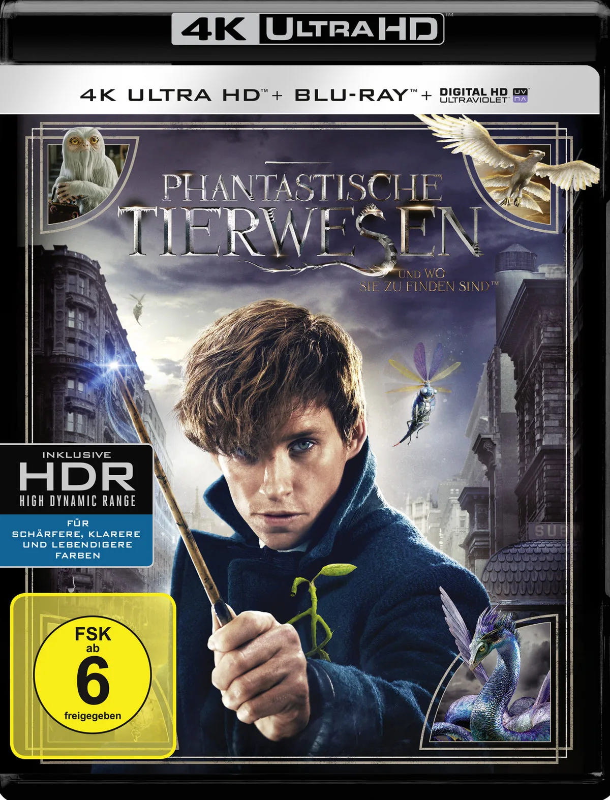 Phantastische Tierwesen und wo sie zu... (+ BR) - Blu-ray 4K Ultra HD