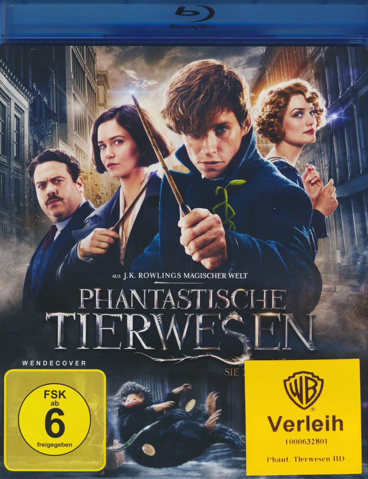 Phantastische Tierwesen und wo sie zu finden... - Blu-ray Disc